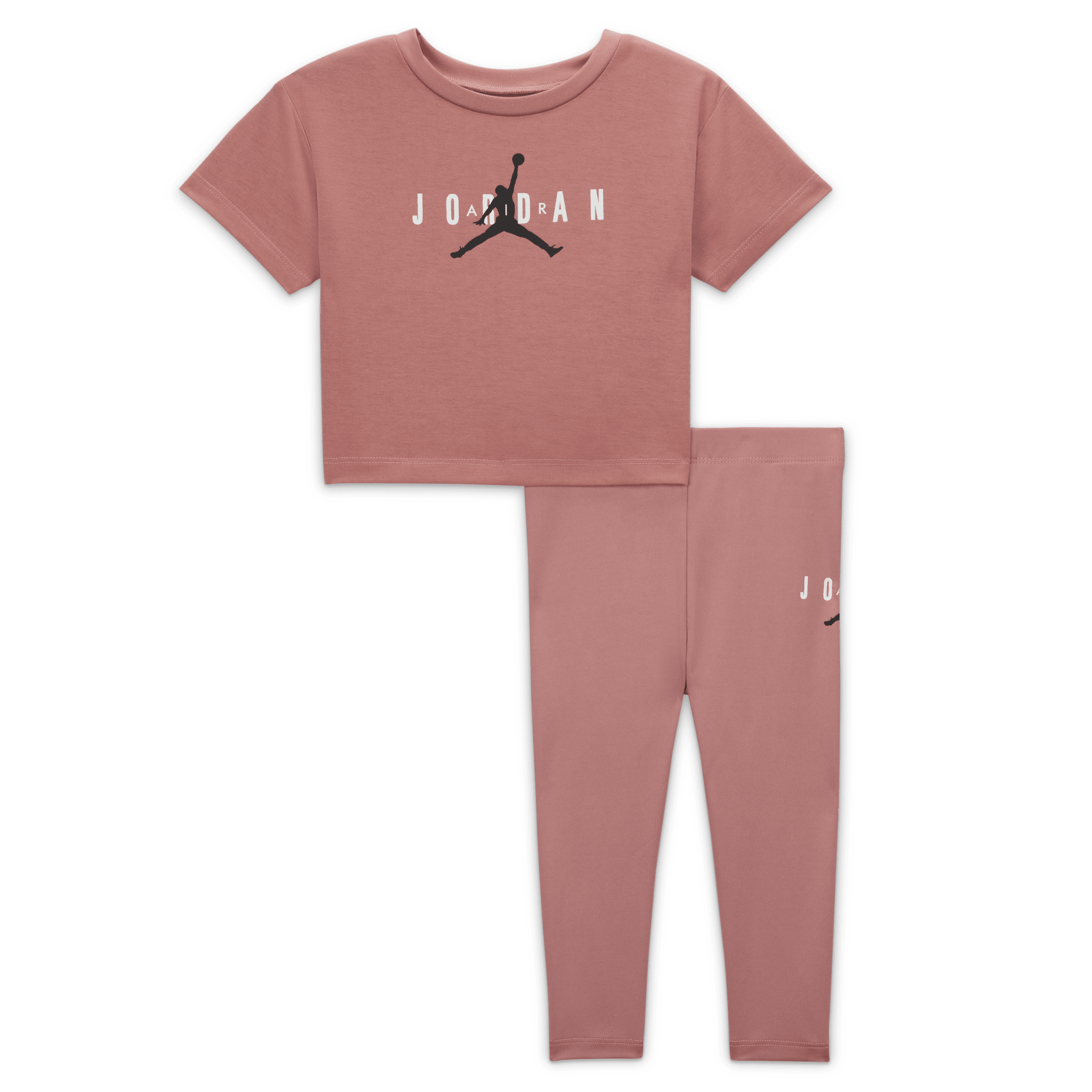 Jordan Babyset met duurzame leggings (12–24 maanden) Roze