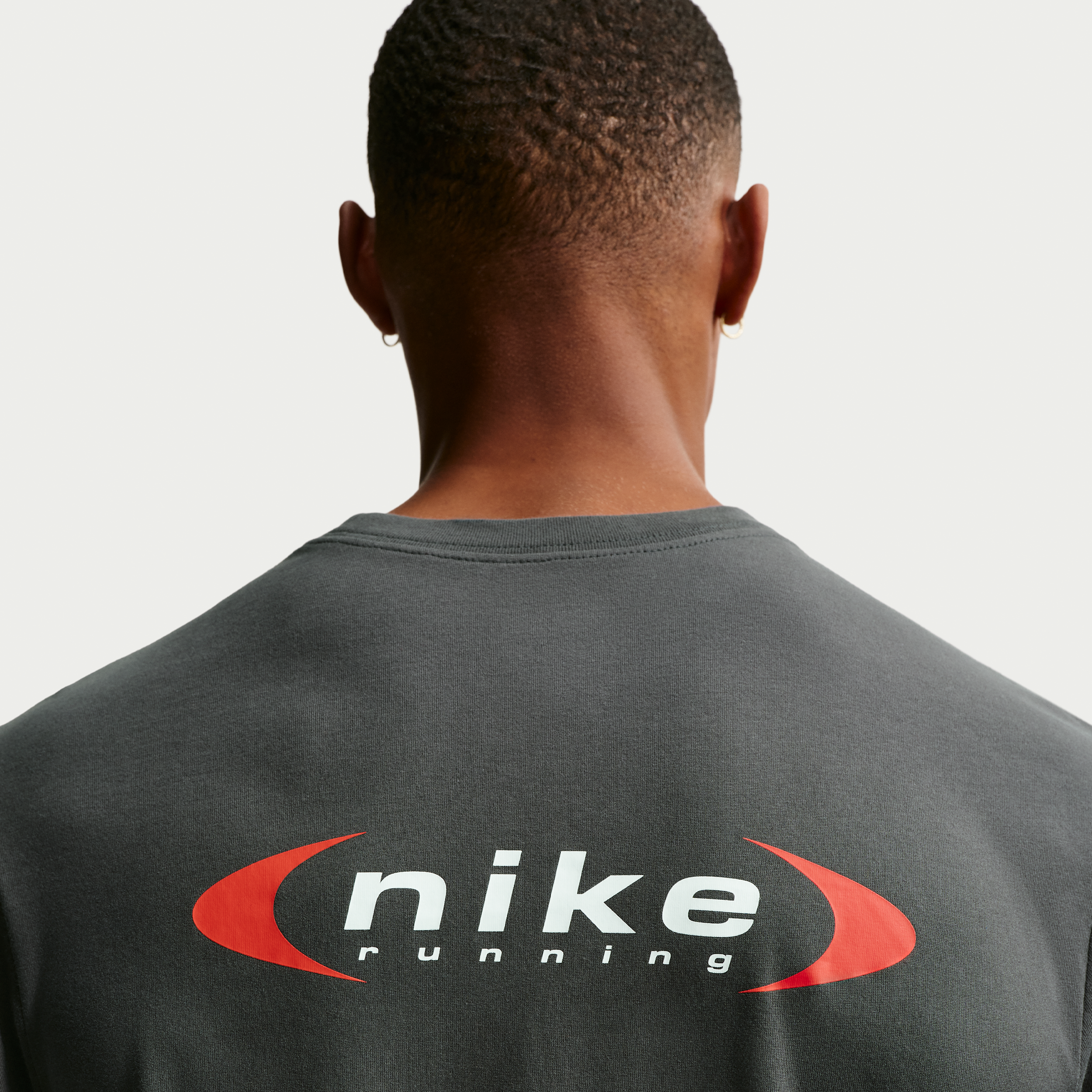 Nike Retro Dri-FIT hardloopshirt voor heren - Grijs
