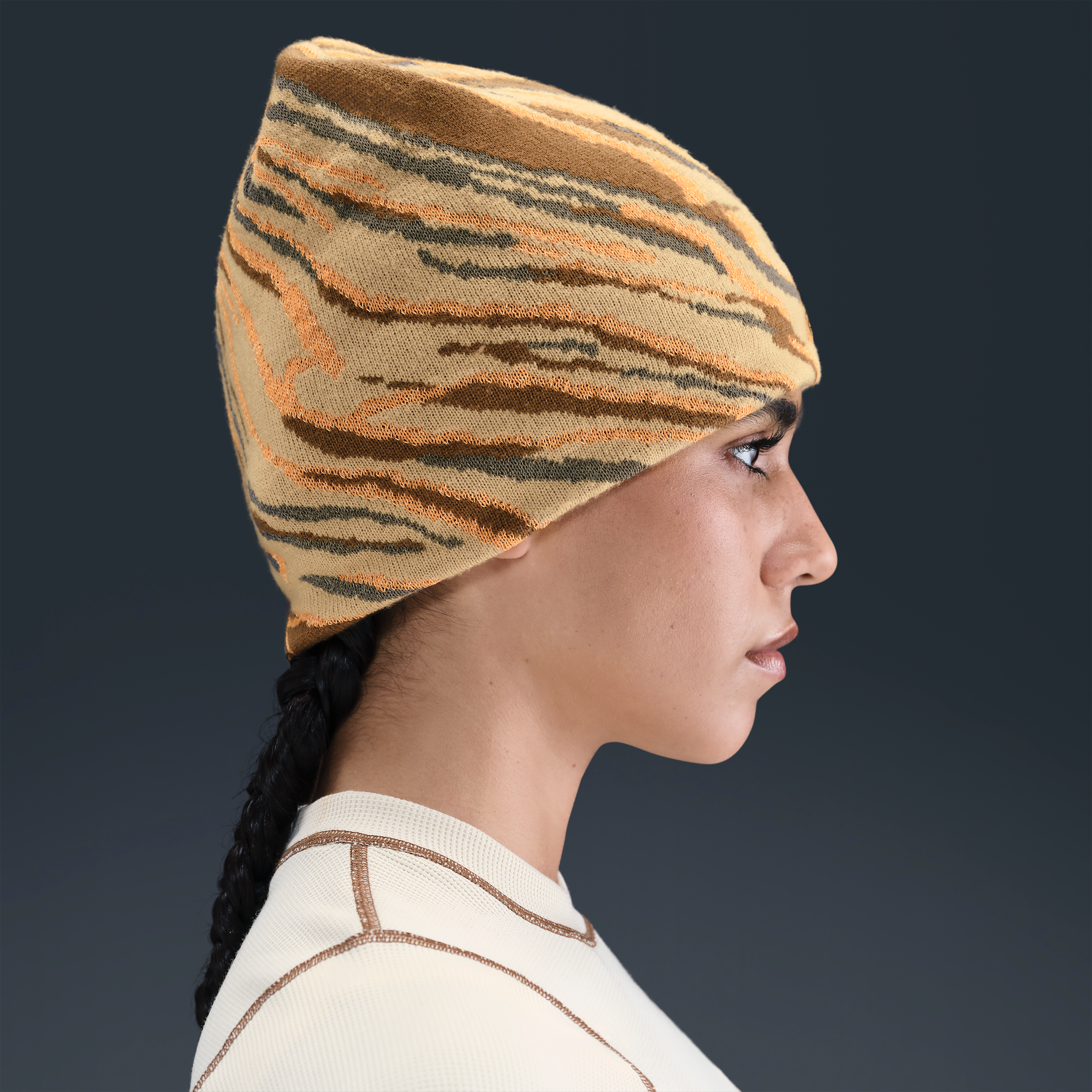 Thumbnail - Nike ACG Peak "Big Bend" Beanie - Braun