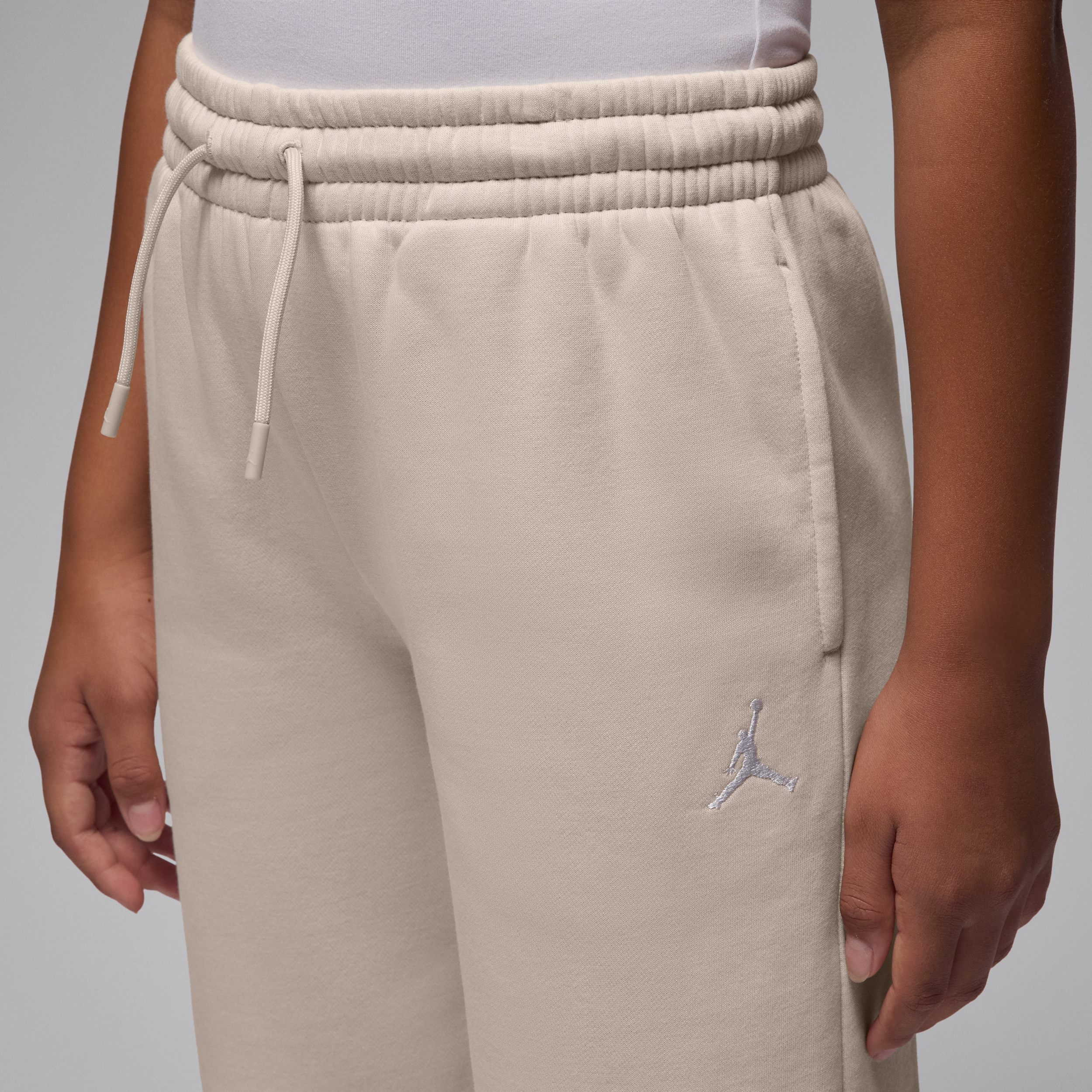 Thumbnail - Jordan Brooklyn Fleece-Hose (ältere Kinder) - Braun