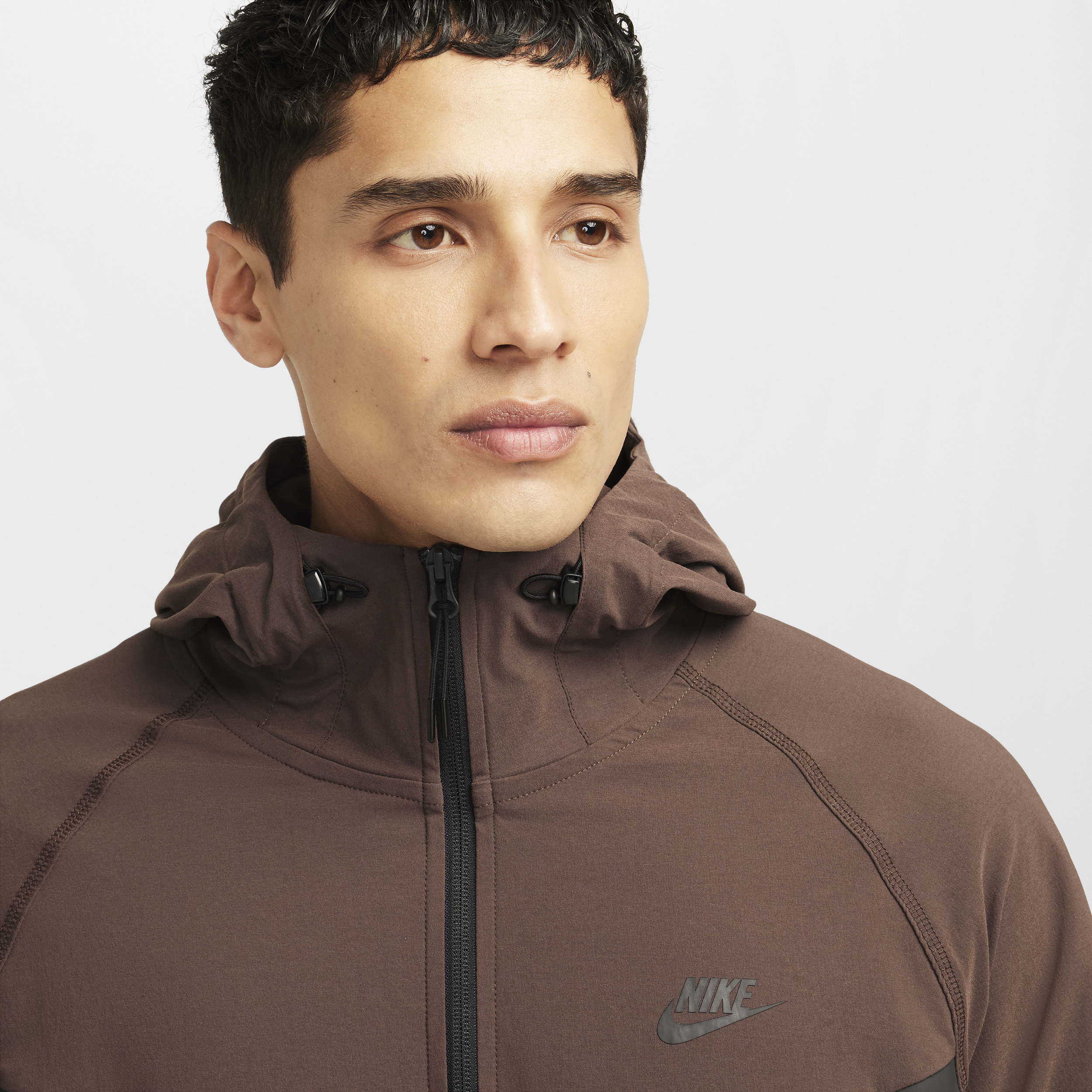 Veste tissée Nike Tech pour homme - Marron