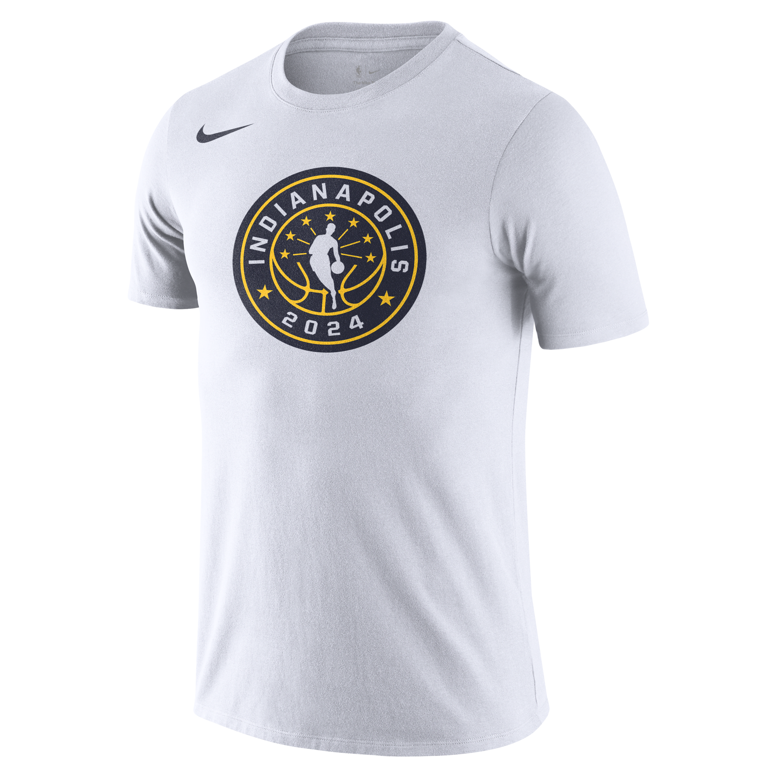 Nike Team 31 All-Star Weekend Essential NBA-shirt met ronde hals voor heren Wit