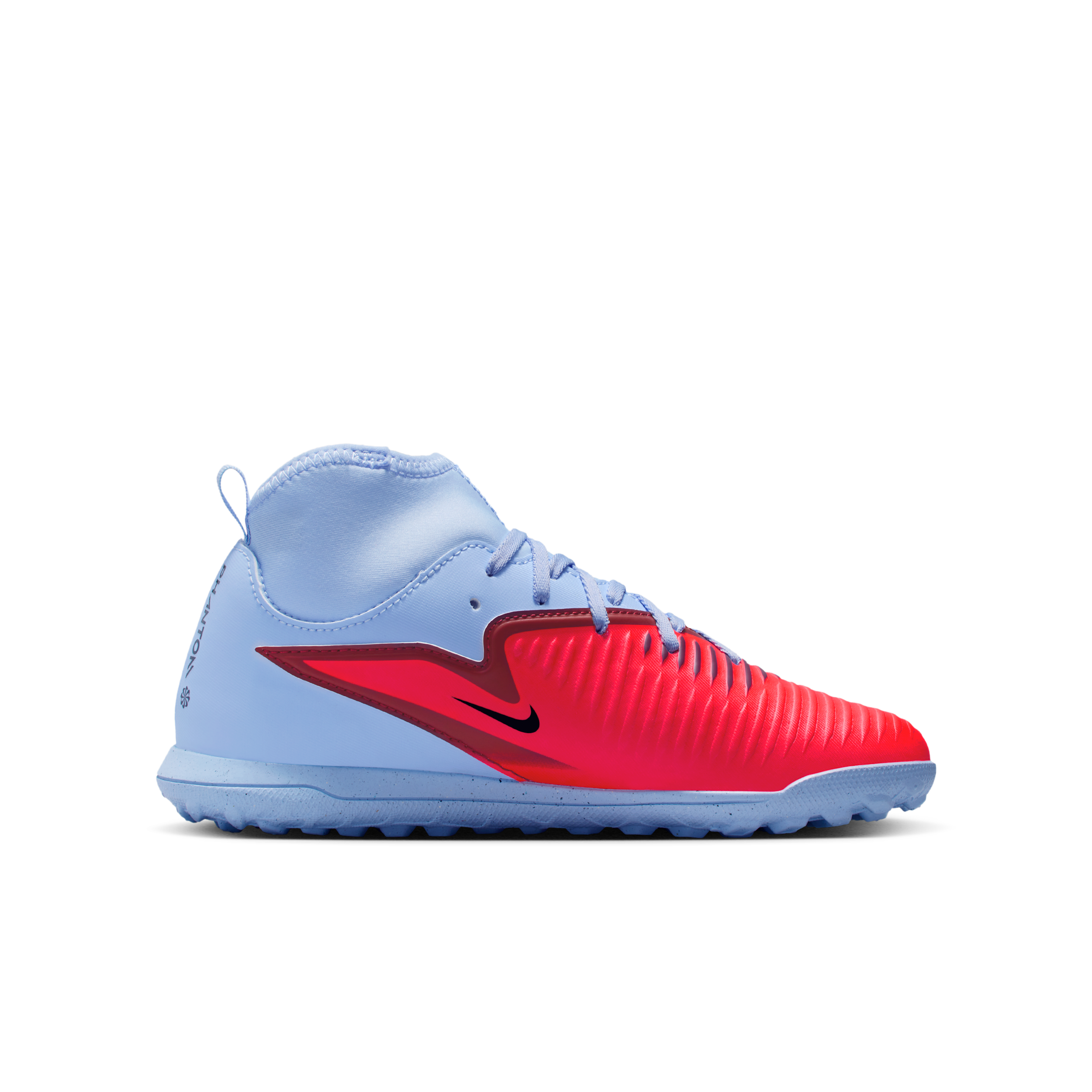 Thumbnail - Nike Jr. Phantom 6 High Club Fußballschuh für Turf für ältere Kinder - Blau