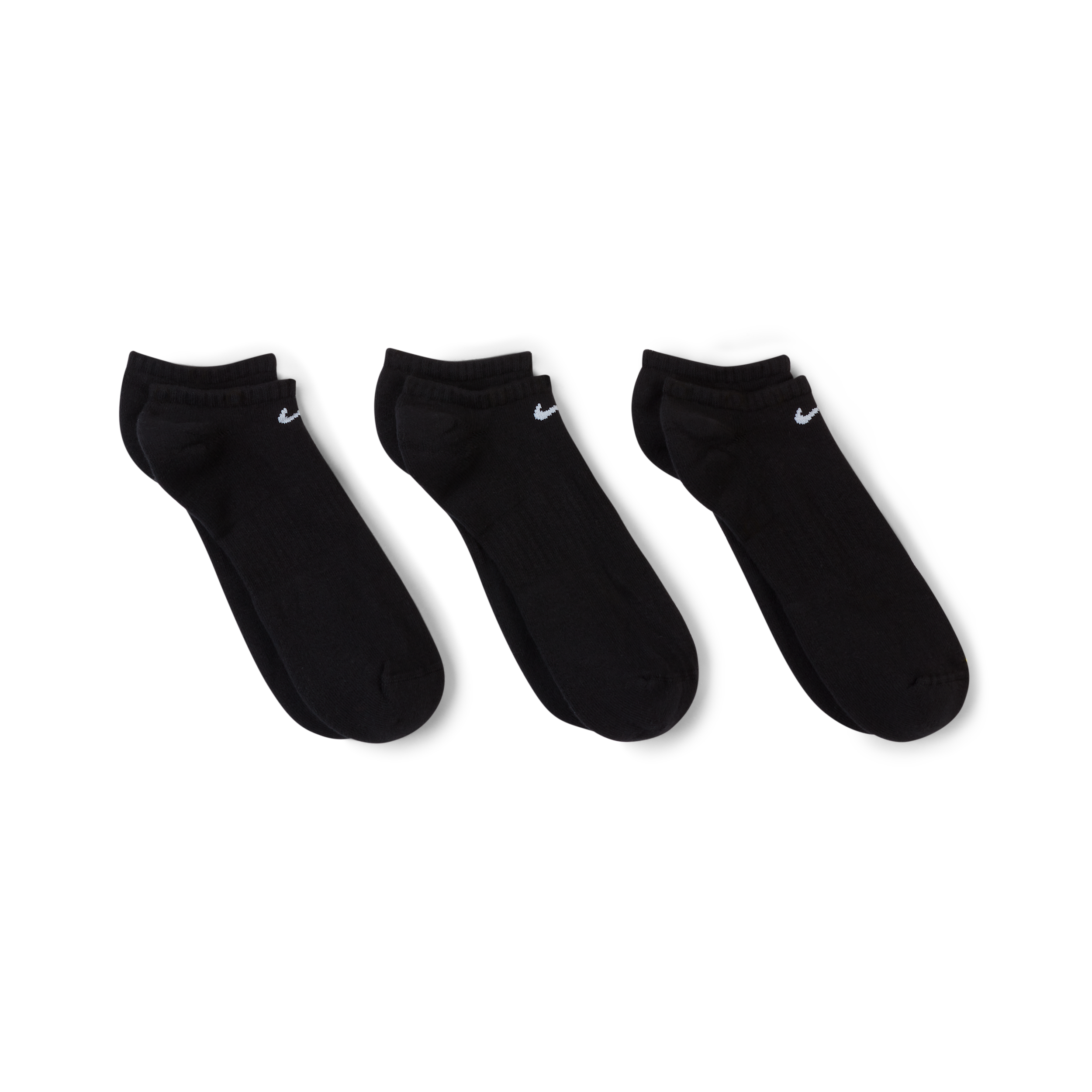 Thumbnail - Nike Everyday Cushioned No-Show-Trainingssocken (3 Paar) - Schwarz