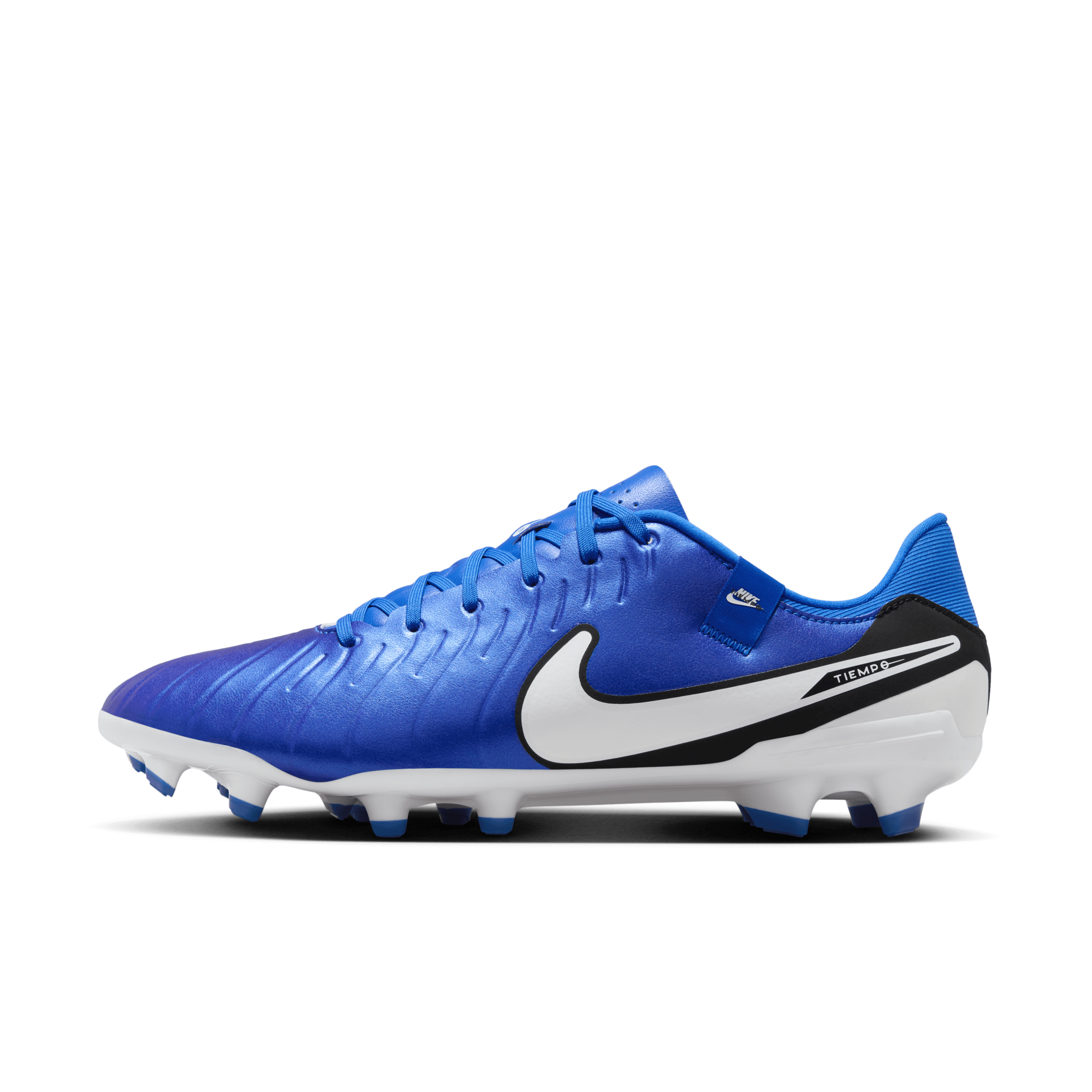 Chaussure de foot à crampons coupe basse multi-surfaces Nike Tiempo Legend 10 Academy - Bleu