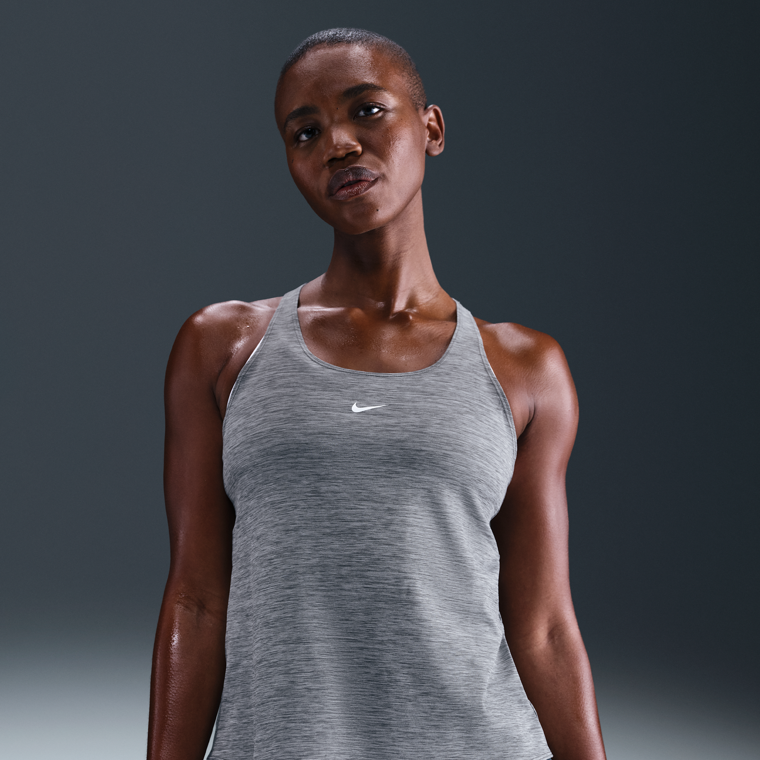 Canotta Dri-FIT Nike Pro – Donna - Grigio