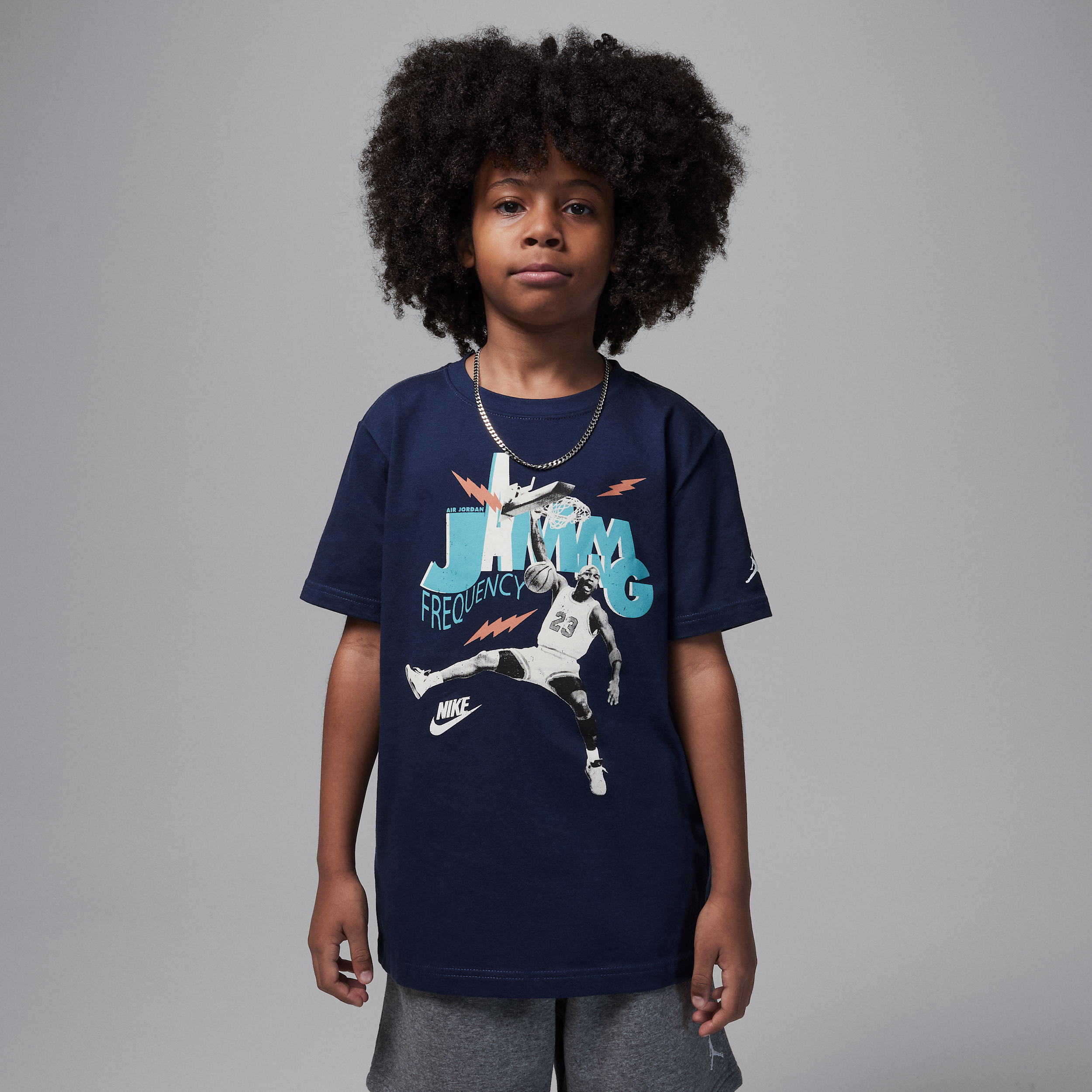 Jordan Jamming T-shirt voor kids - Blauw