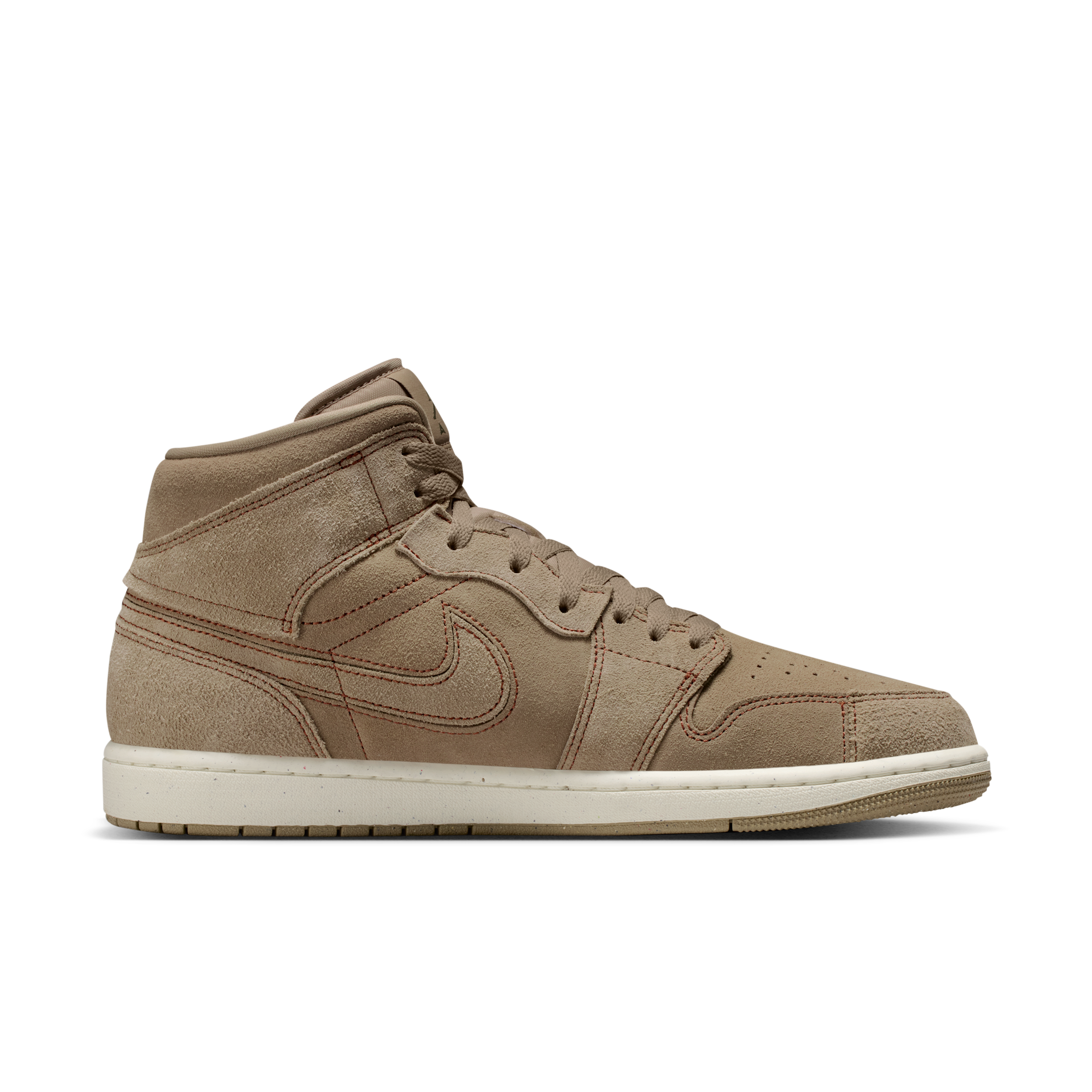 Chaussure Air Jordan 1 Mid SE Craft pour homme - Marron - FQ3224-200