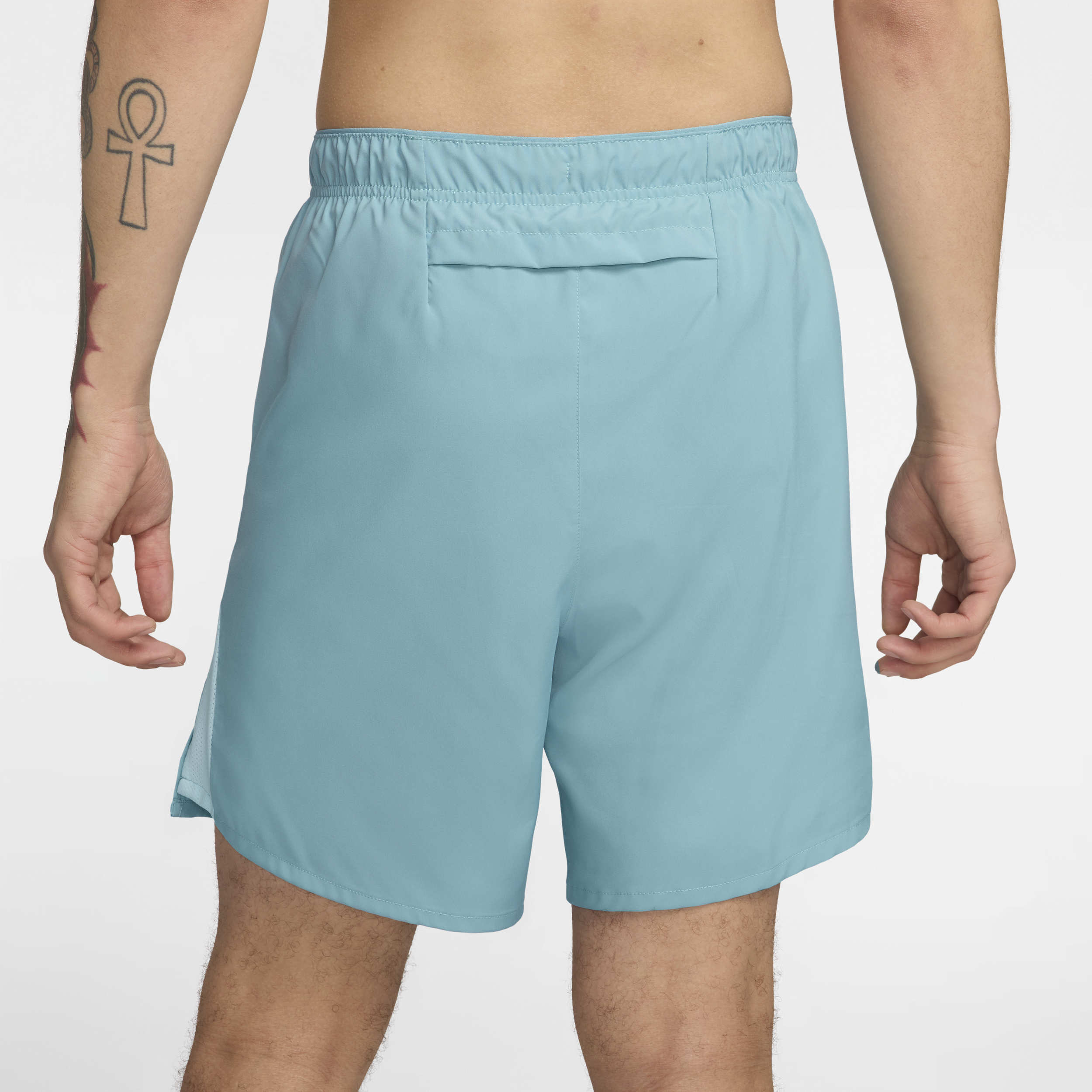 Short de running 2-en-1 18 cm Dri-FIT Nike Challenger pour homme - Bleu