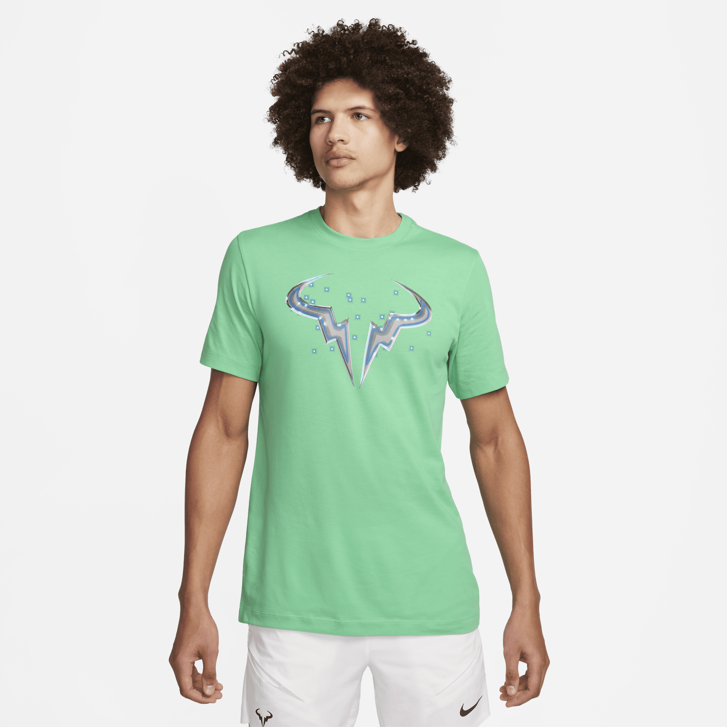 Nike Court Dri-FIT Rafa T-shirt voor heren Groen