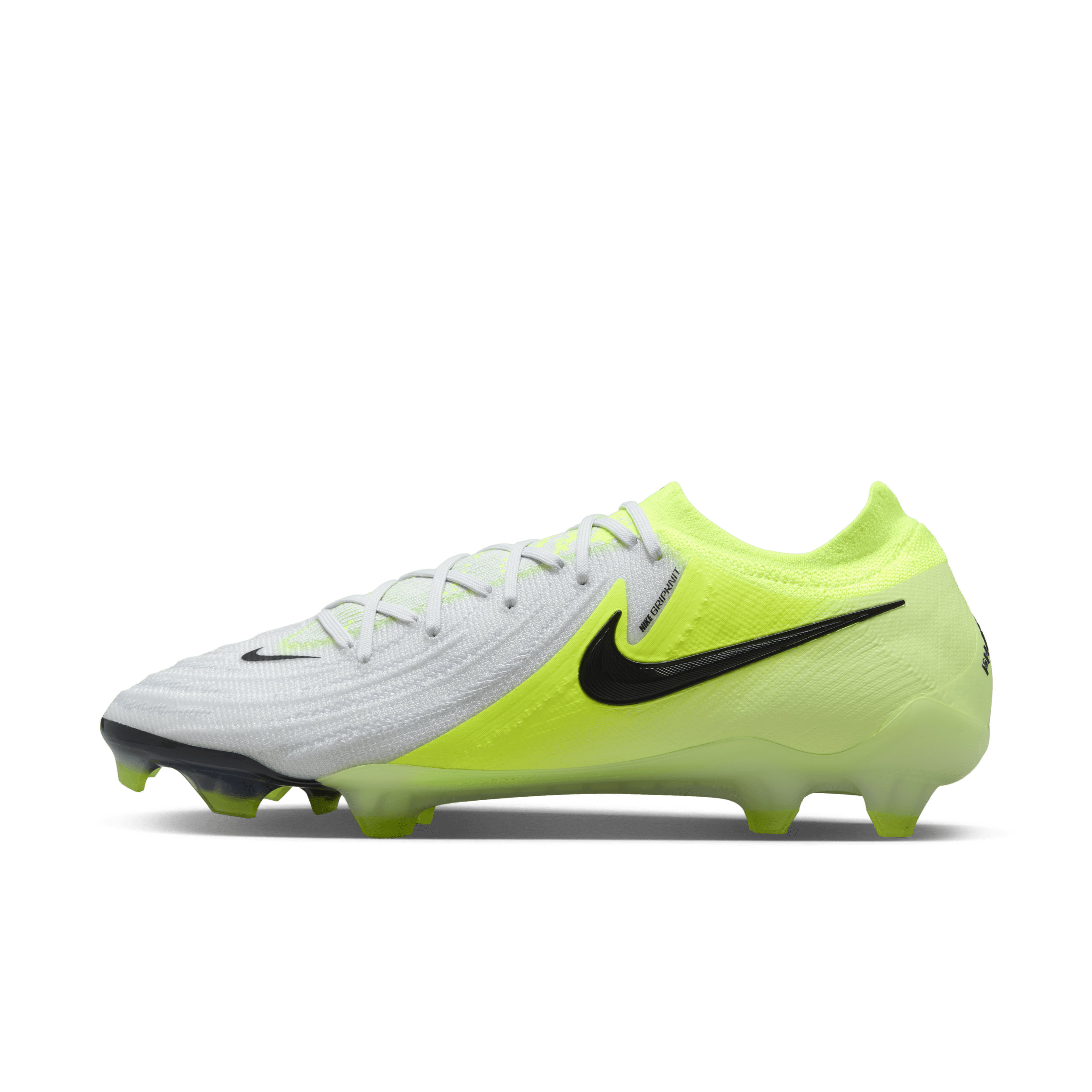 Chaussure de foot à crampons basse FG Nike Phantom GX 2 Elite - Gris