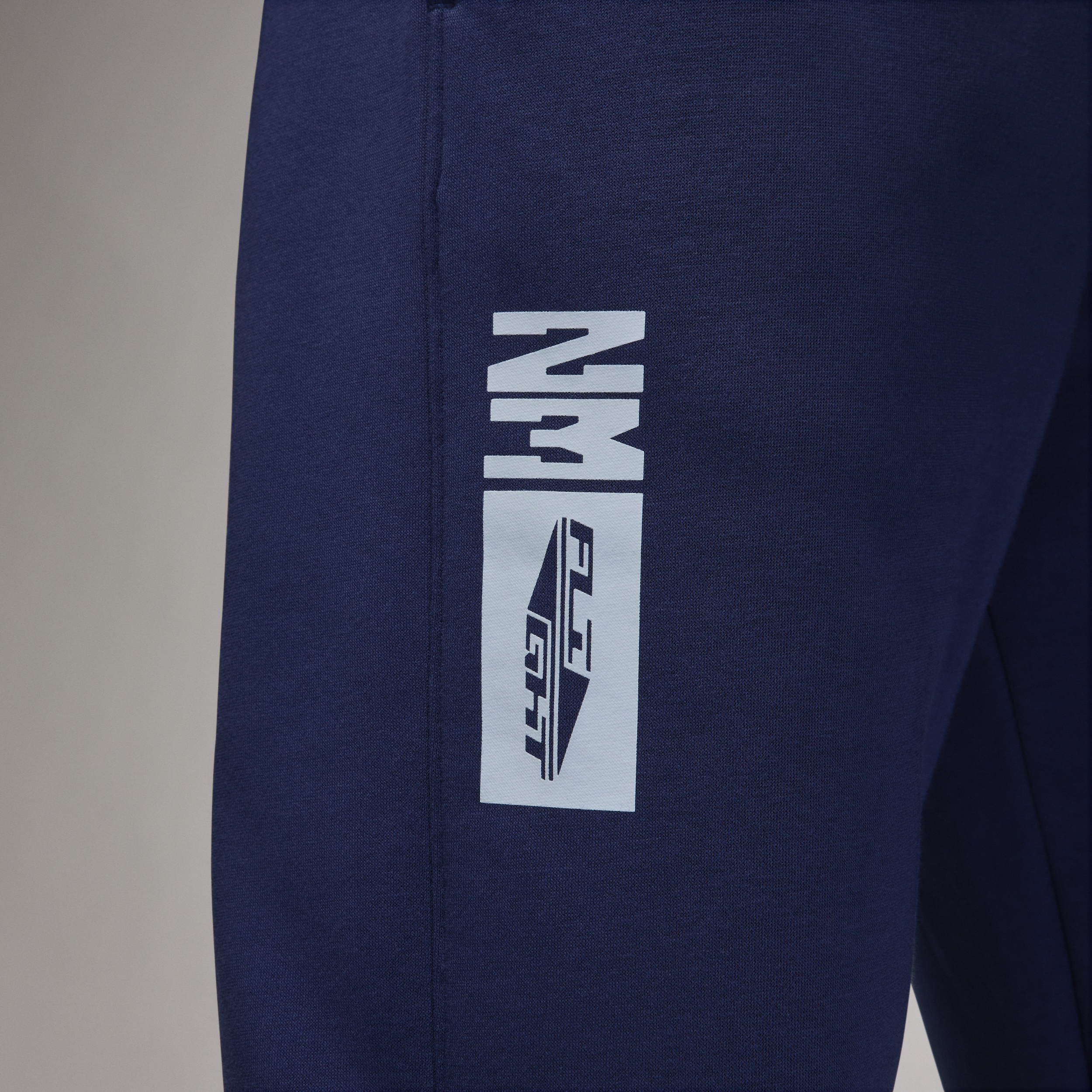 Pantalon en tissu Fleece Jordan Brooklyn pour femme - Bleu