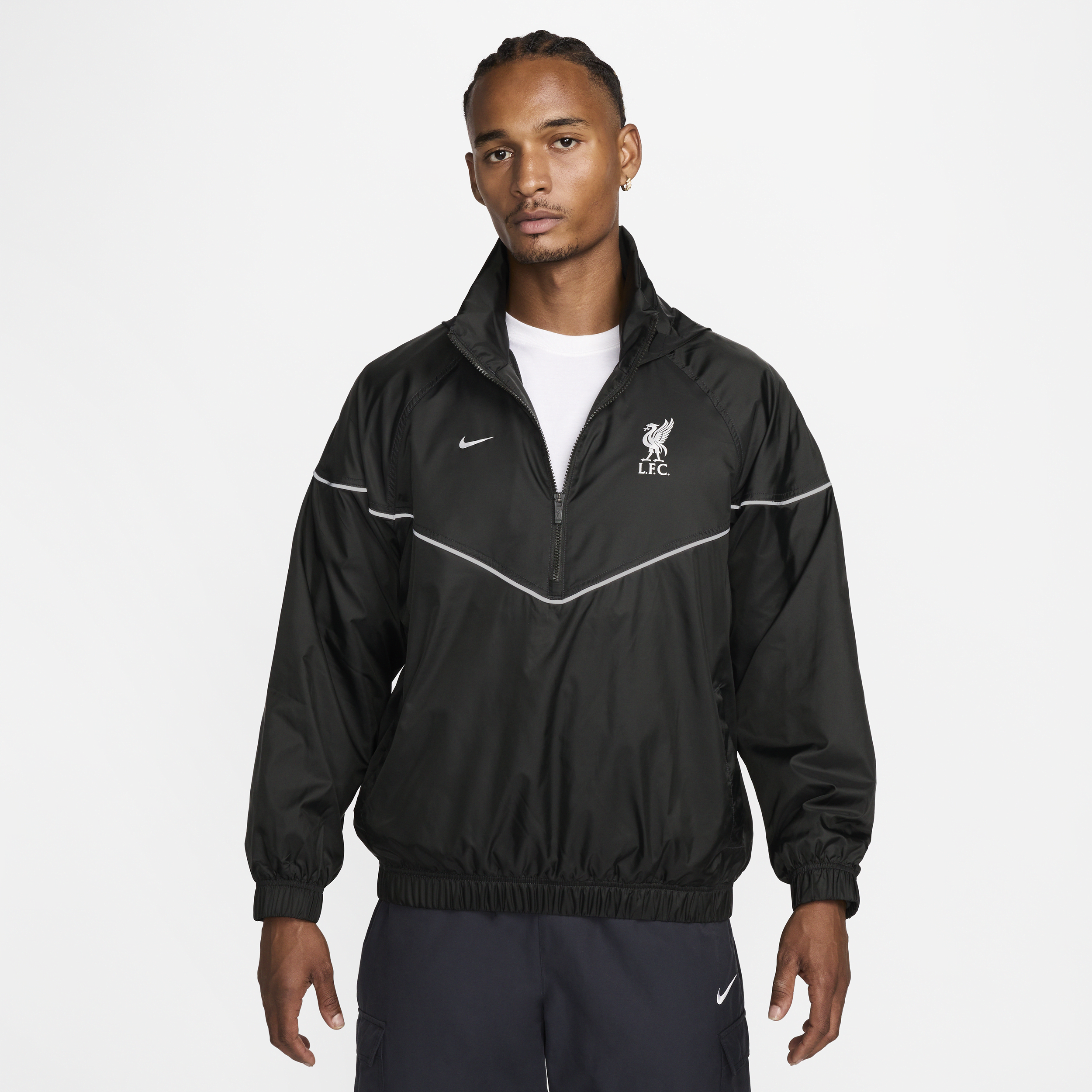 Anorak Nike Football Liverpool FC Windrunner pour homme - Vert