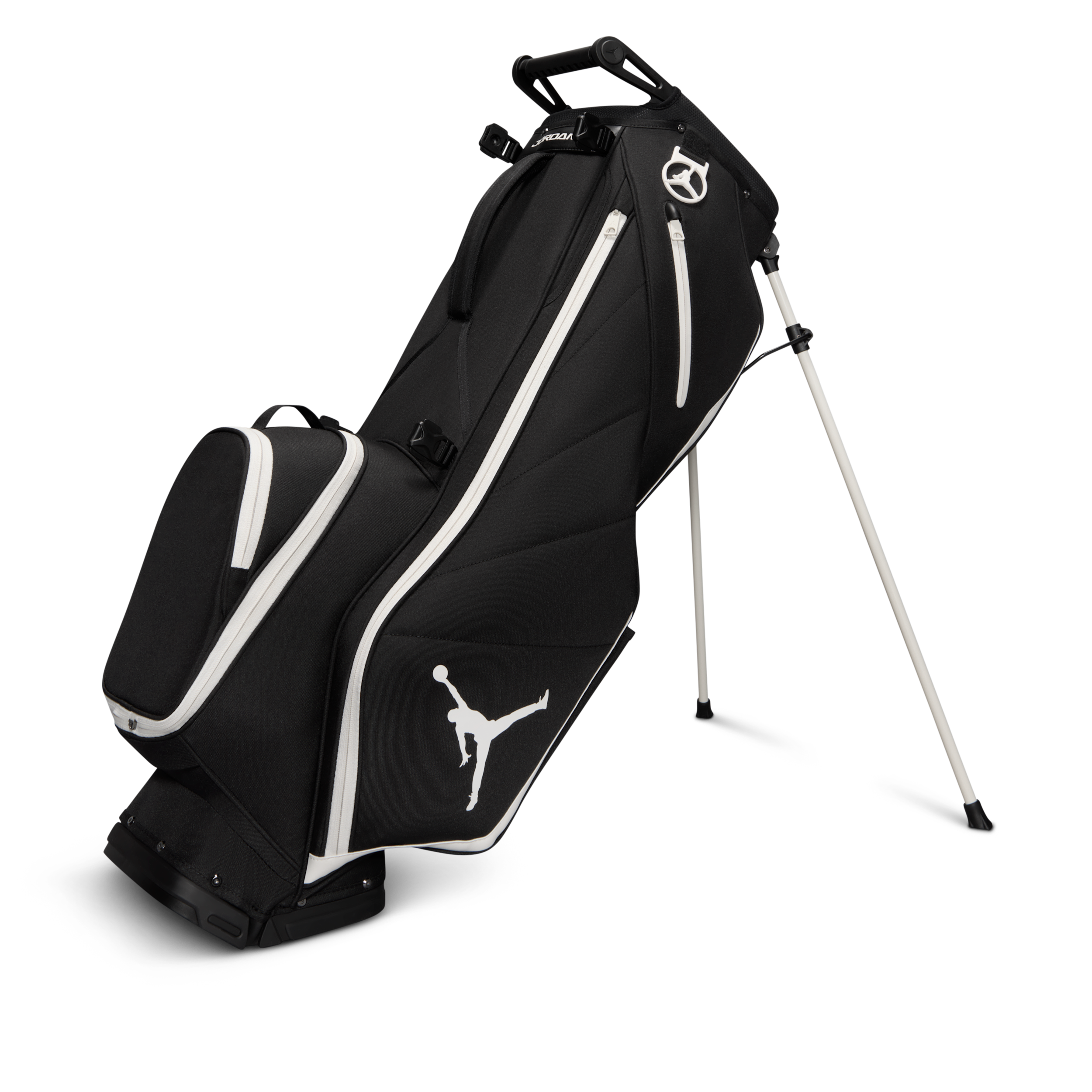 Thumbnail - Jordan Fadeaway 6-Wege-Golftasche - Schwarz