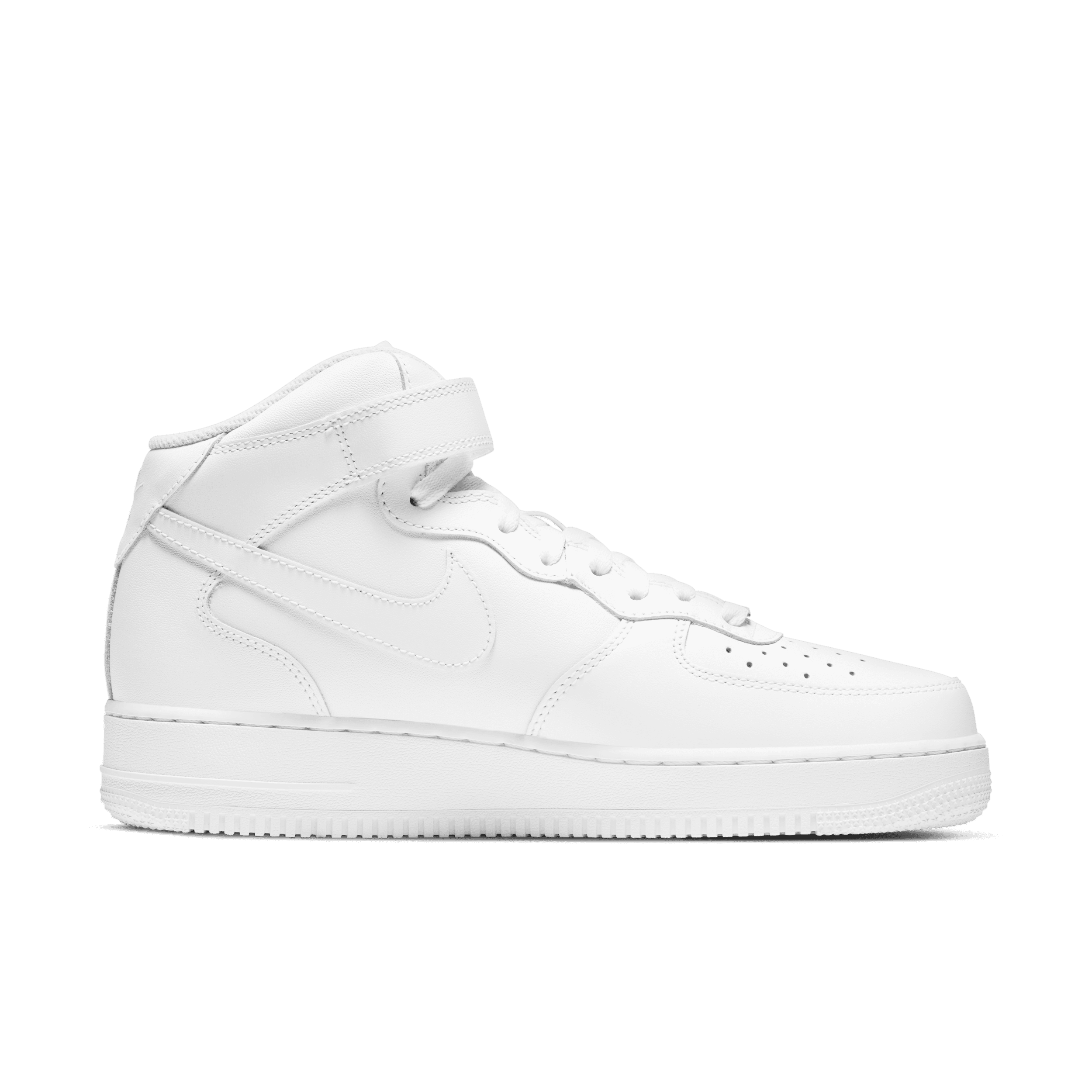 Chaussure Nike Air Force 1 Mid '07 pour Homme - Blanc