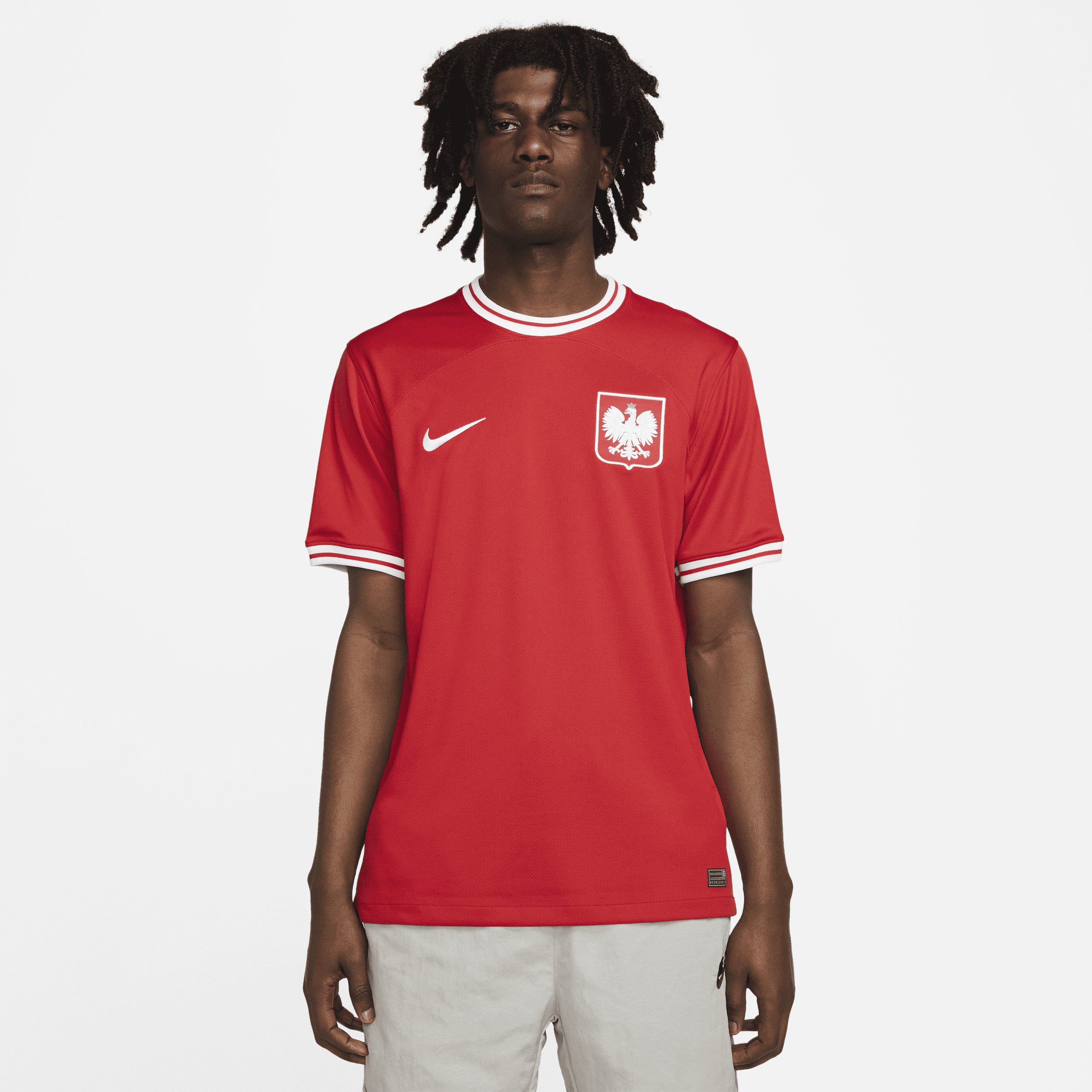 Poland 2022/23 Stadium Away Men's Nike Dri-FIT Football Shirt - Red