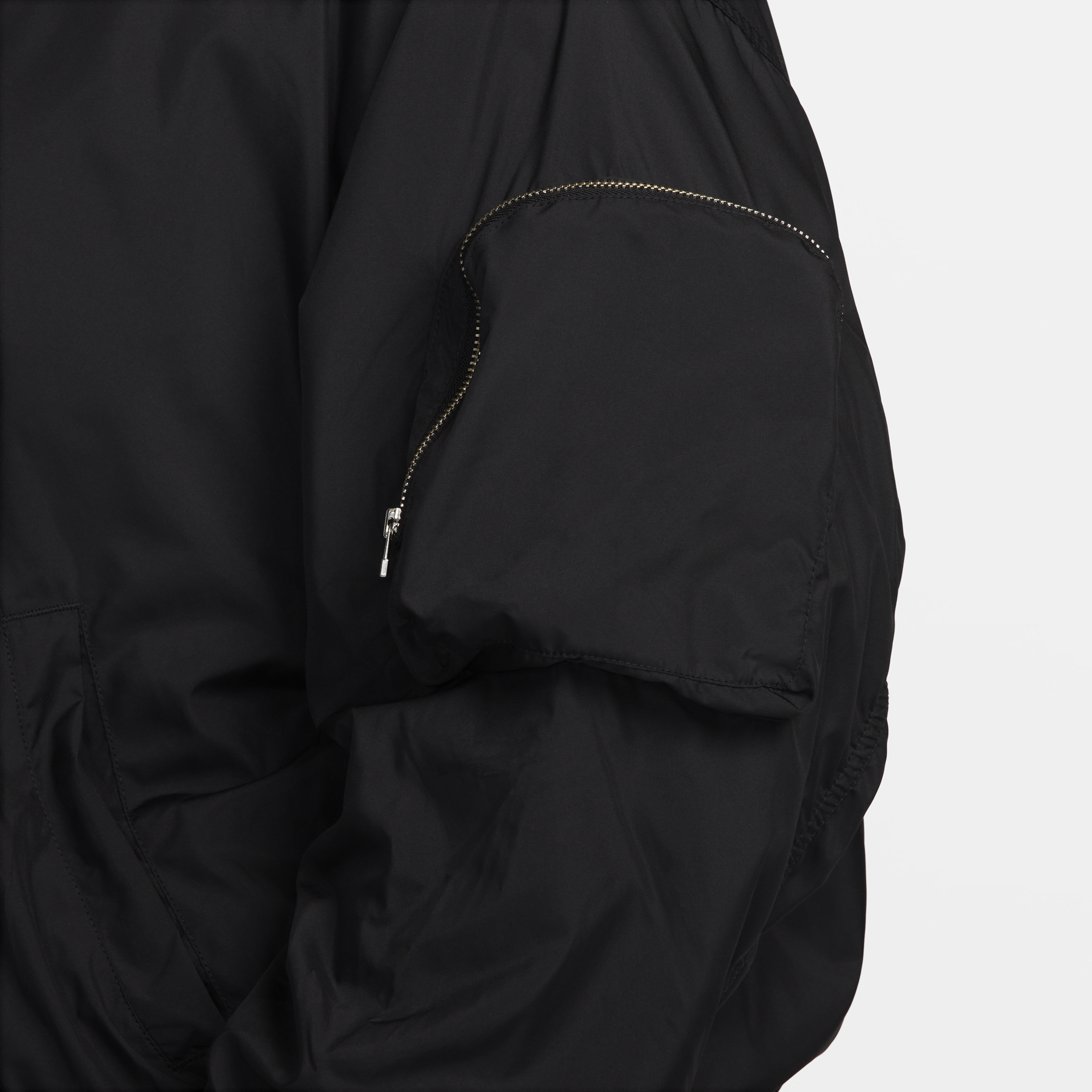 Nike Sportswear Essential oversized bomberjack voor dames (Plus Size) Zwart