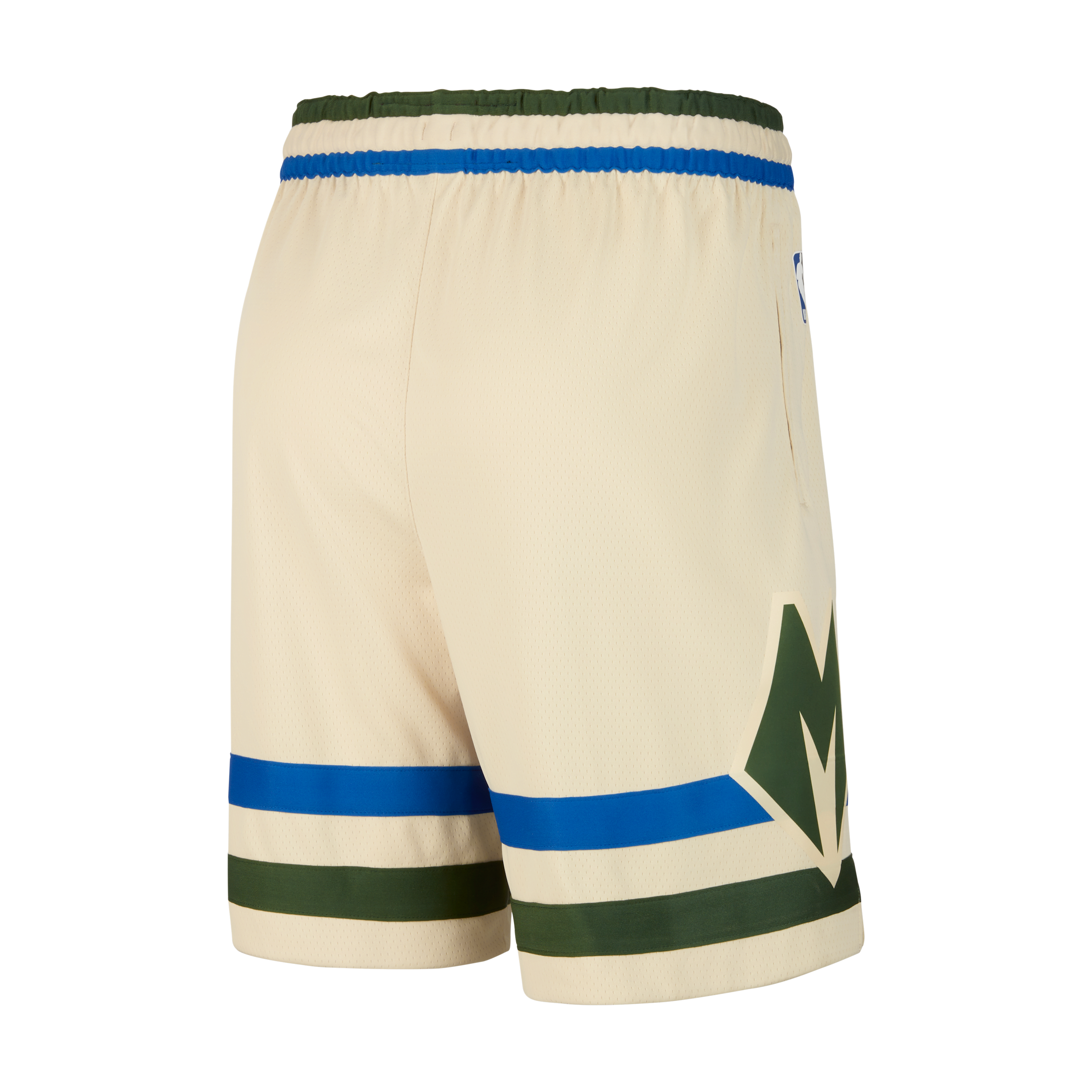 Thumbnail - Milwaukee Bucks City Edition Nike Dri-FIT NBA Swingman Shorts für Herren - Braun