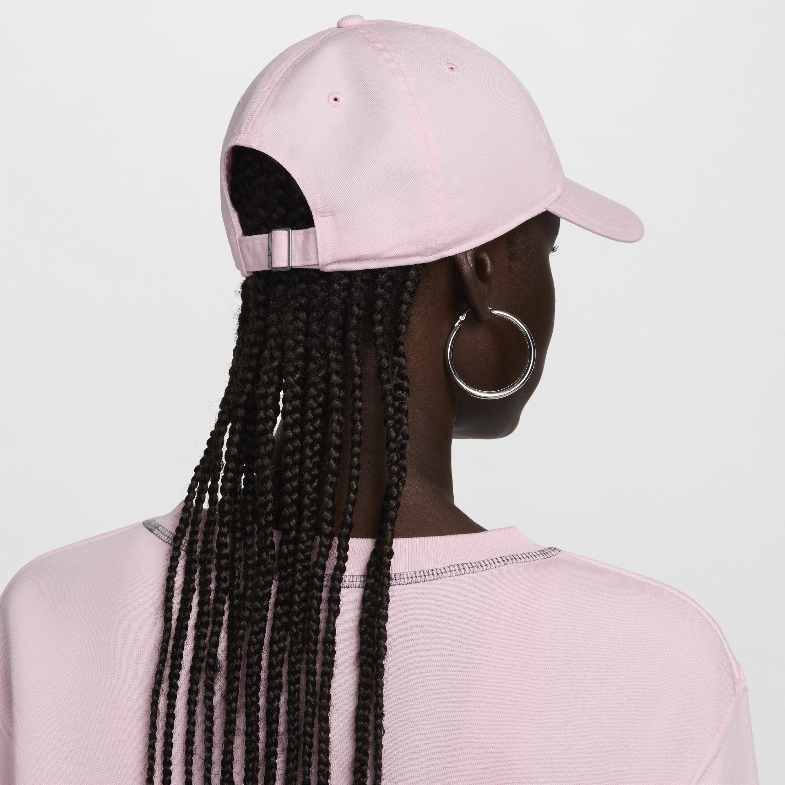 Casquette délavée souple Futura Nike Club pour enfant - Rose