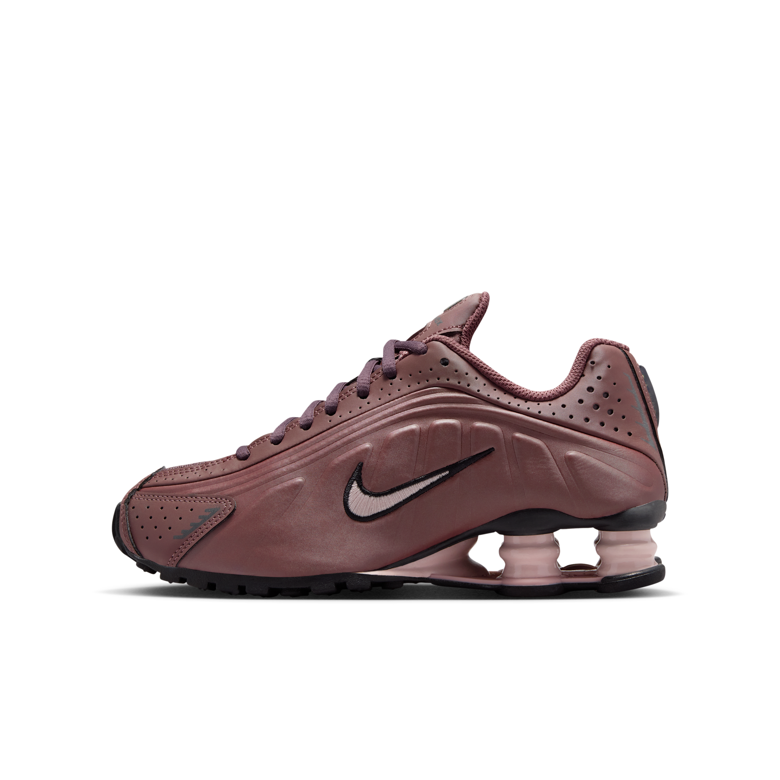 Nike Shox R4 Older Kids Shoes - Purple