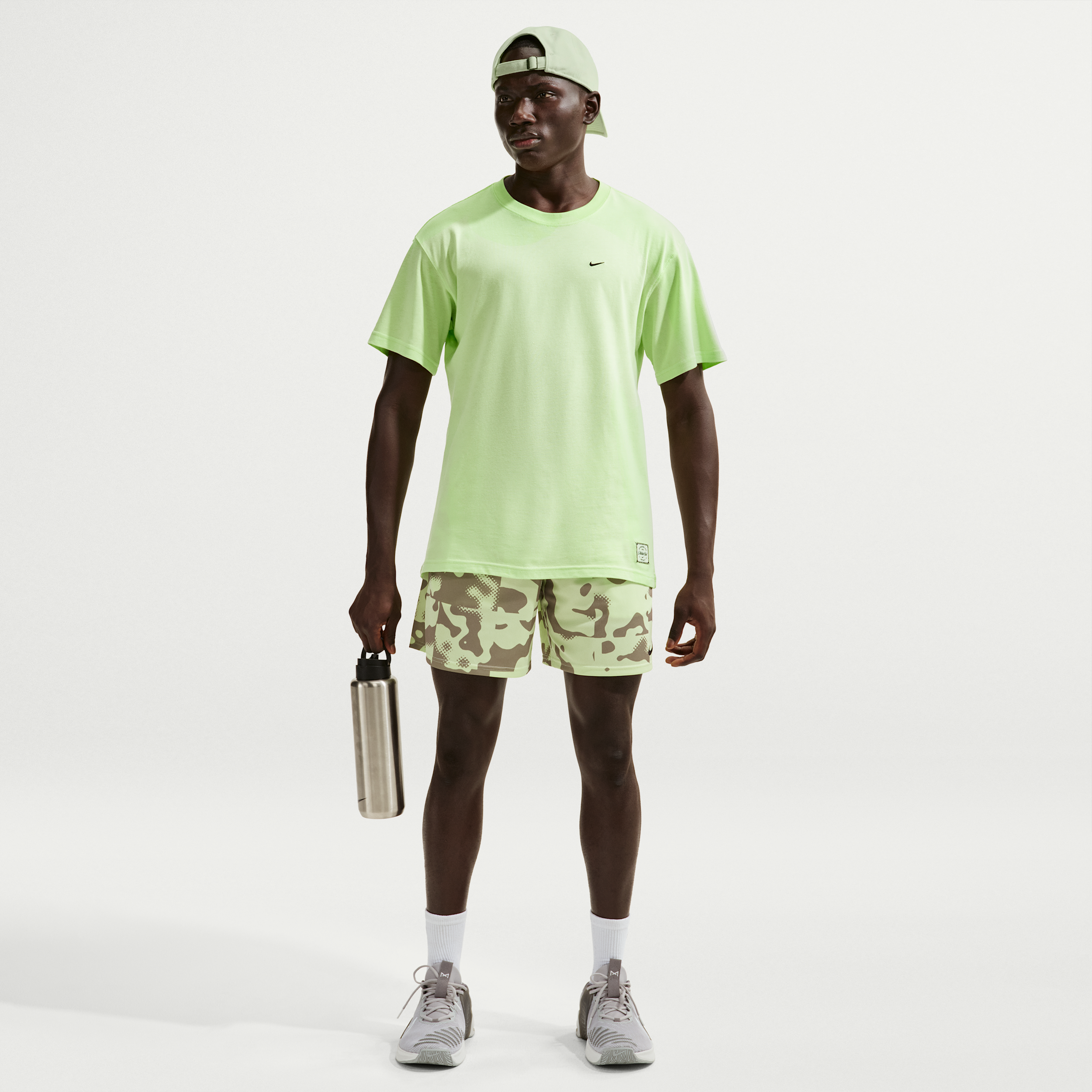 Thumbnail - Nike Trainingsshorts (Herren, ca. 18 cm) - Grün