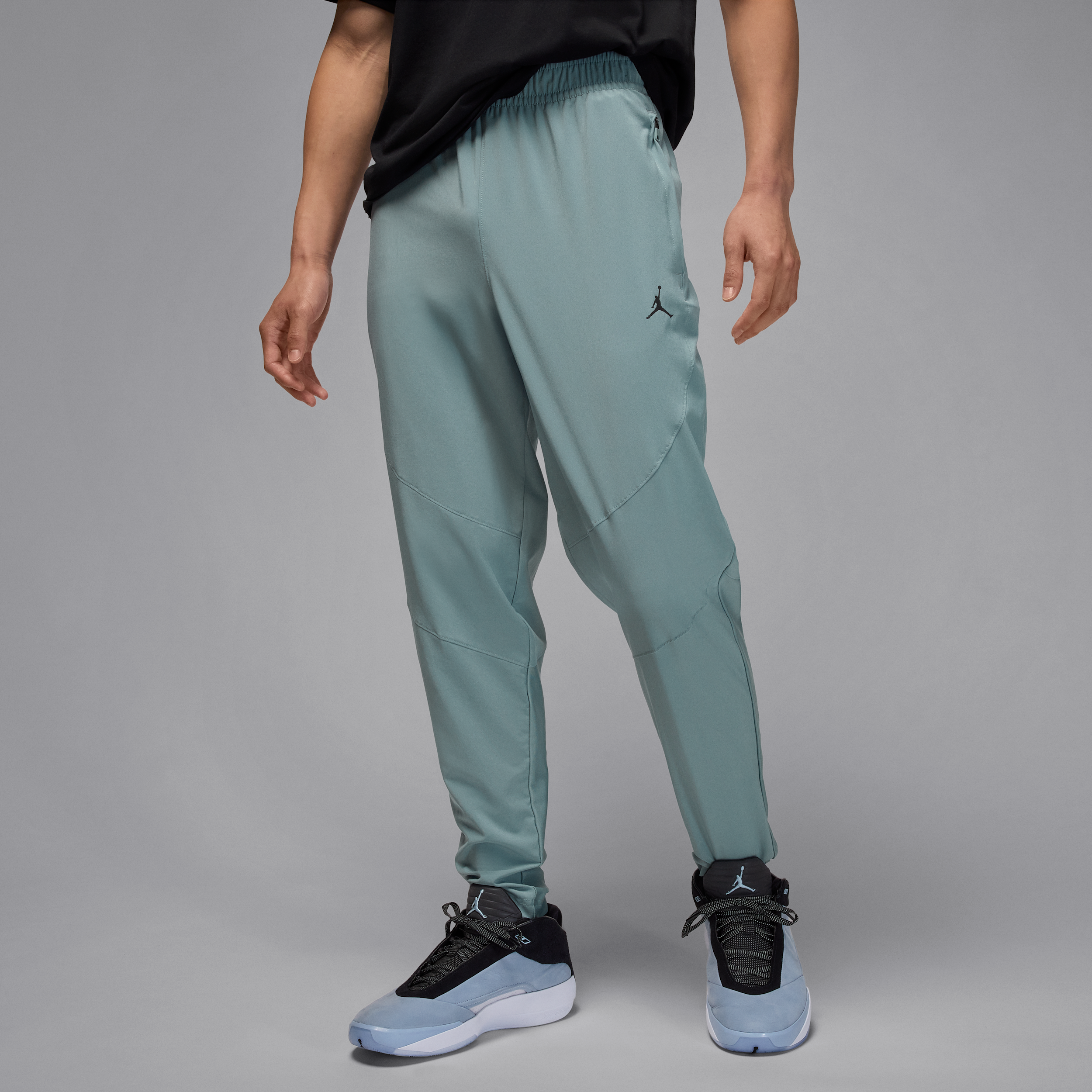 Nike Jordan Sport Mens Dri-FIT Woven Trousers - Grey - Polyester
