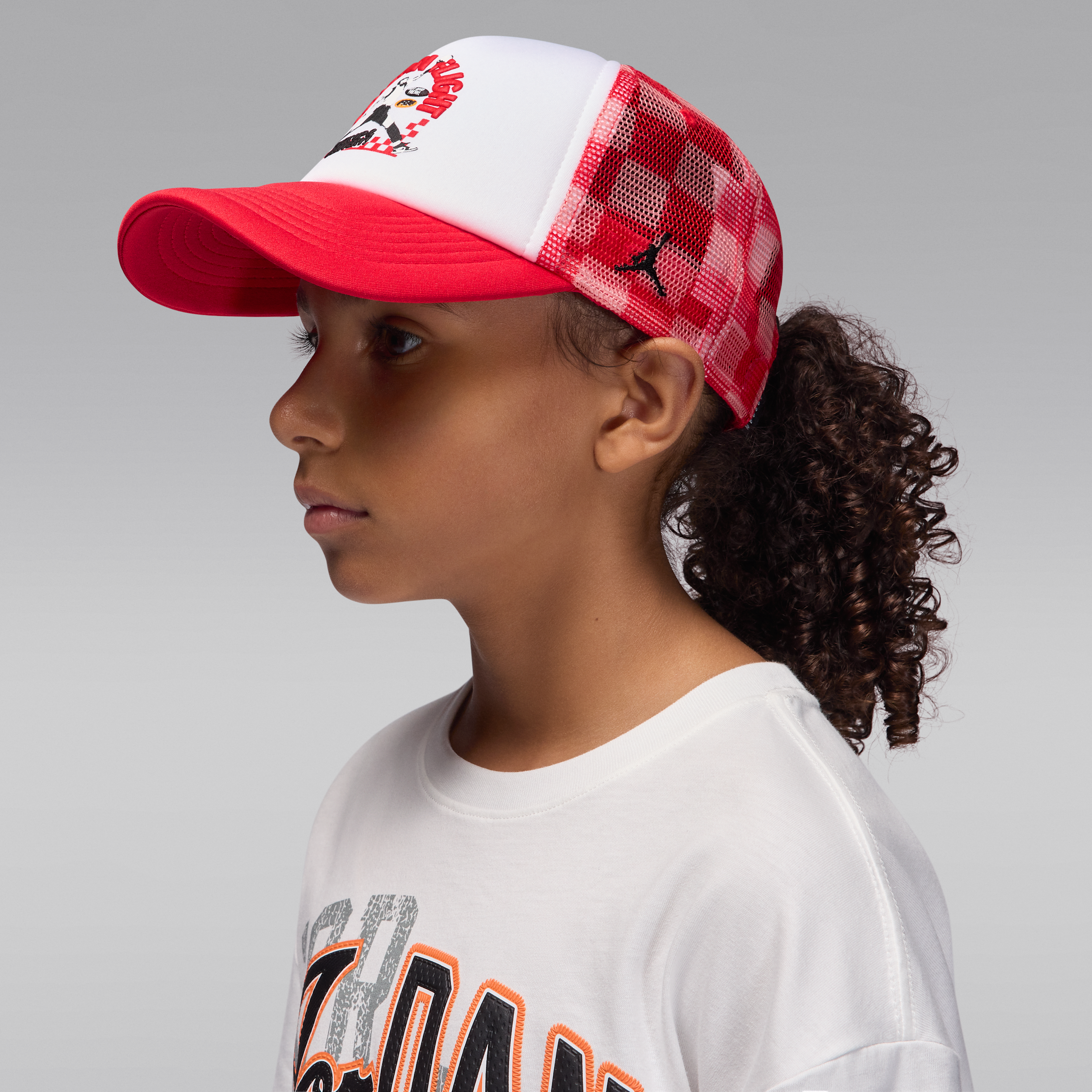 Thumbnail - Jordan Deep Dish Trucker-Cap (ältere Kinder) - Weiß