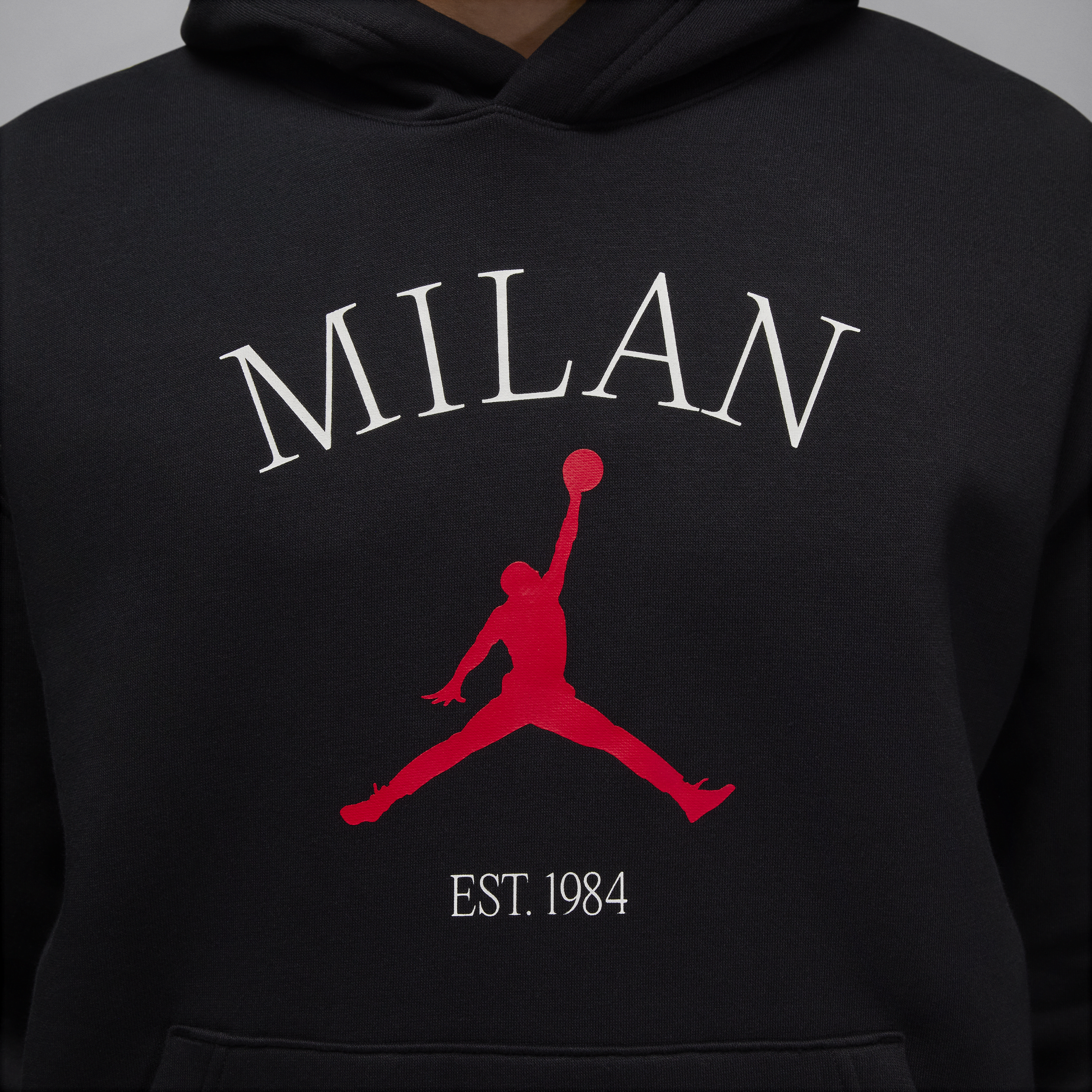 Jordan Milan hoodie voor heren Zwart