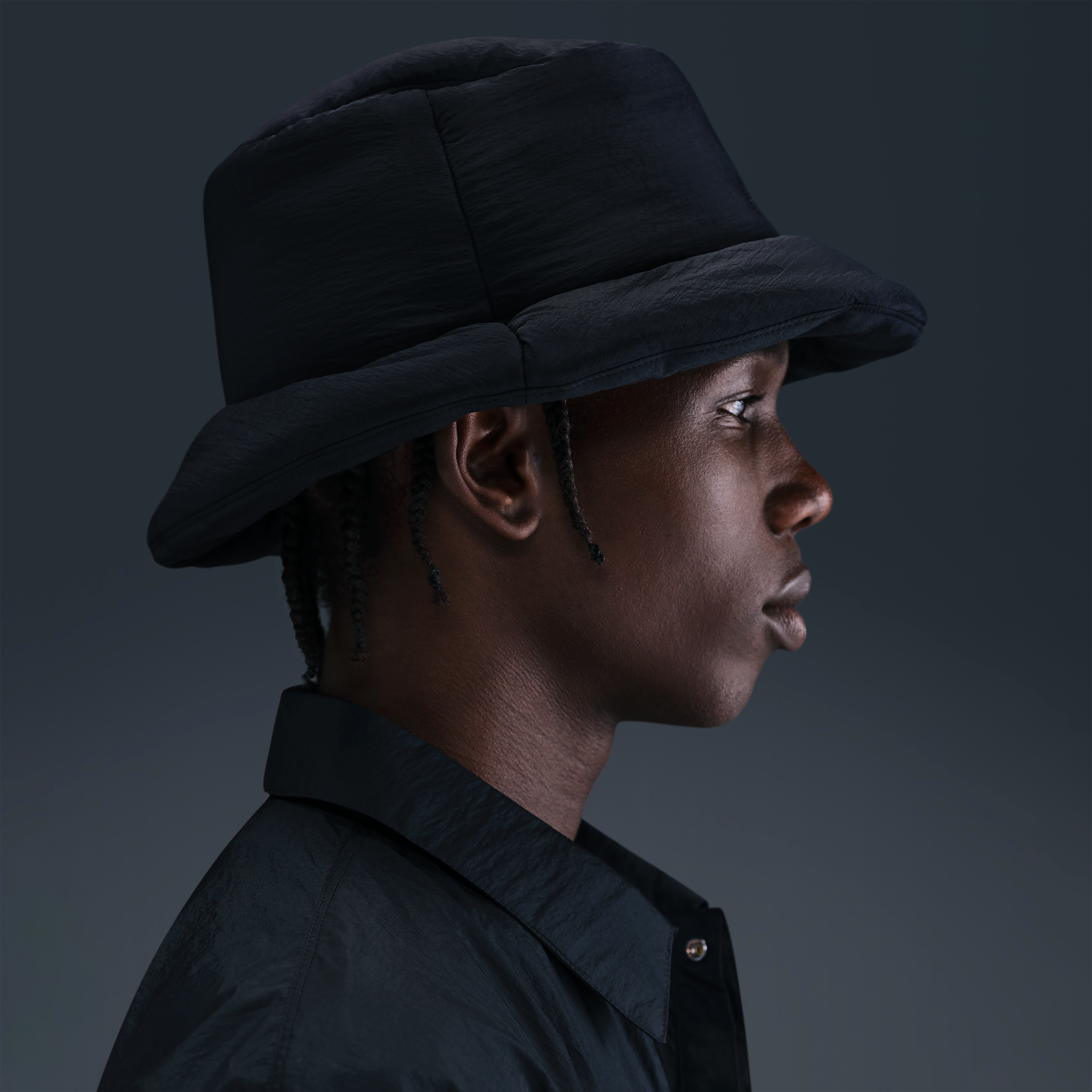 Thumbnail - Nike Apex Puffle Bucket-Hat - Schwarz