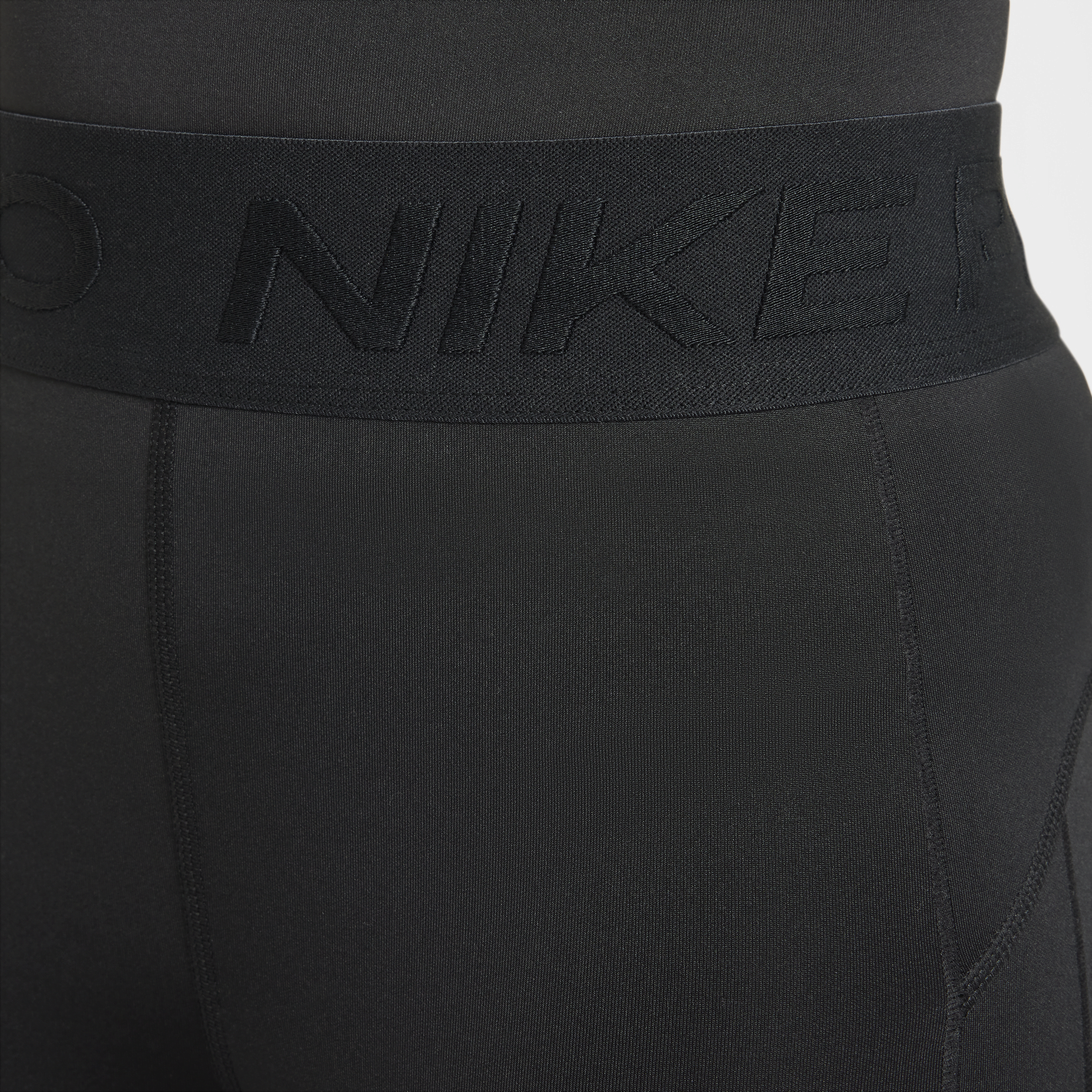 Short Dri-FIT Nike Pro 13 cm pour fille - Noir