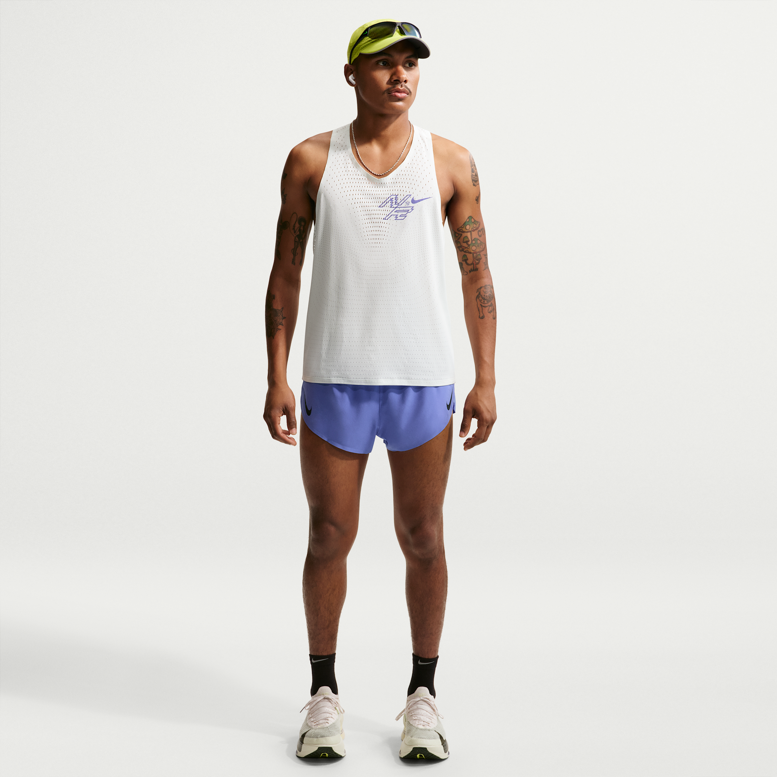 Shorts da running con slip foderato 5 cm Dri-FIT ADV Nike AeroSwift – Uomo - Blu