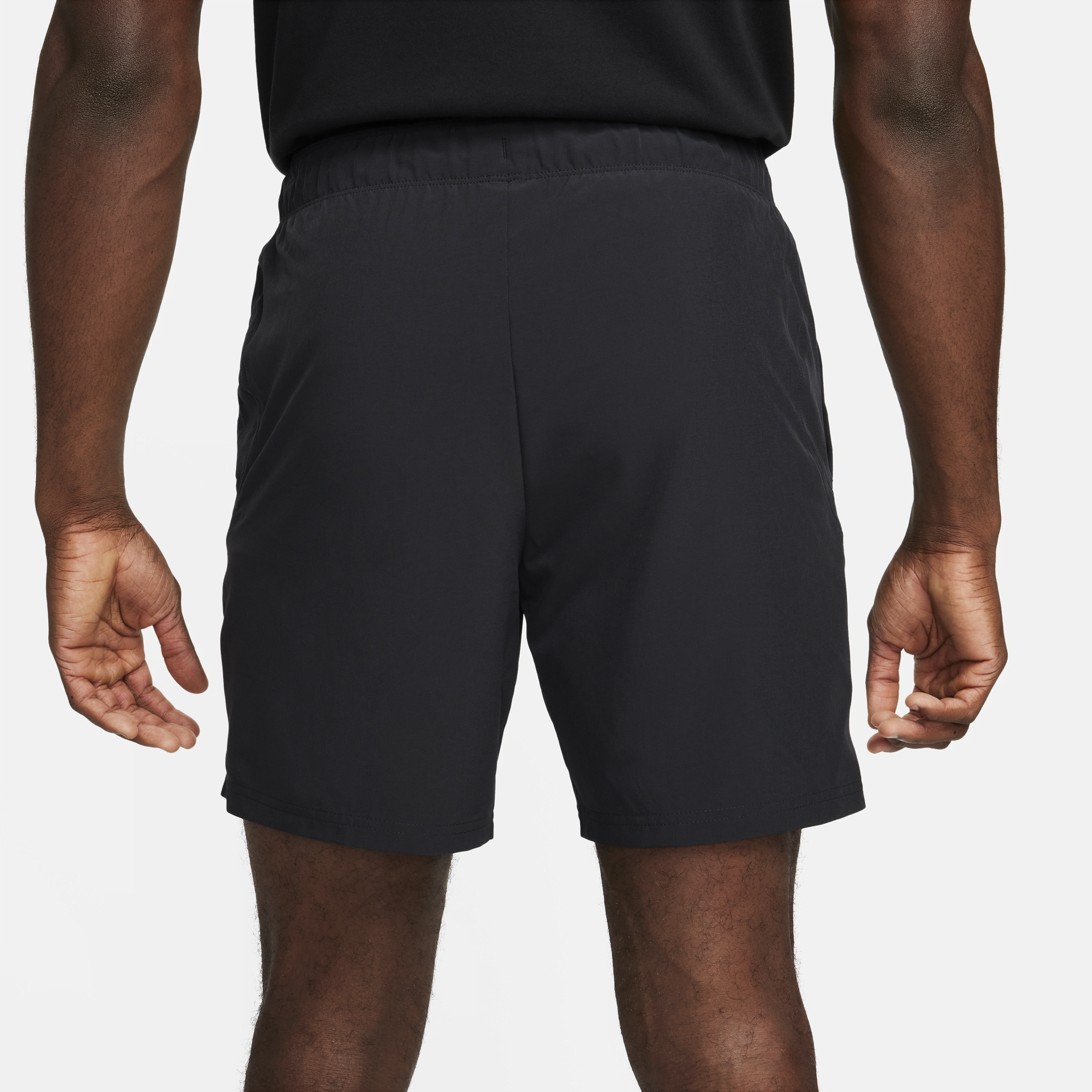 Nike Court Advantage Dri-FIT tennisshorts voor heren (18 cm) Zwart