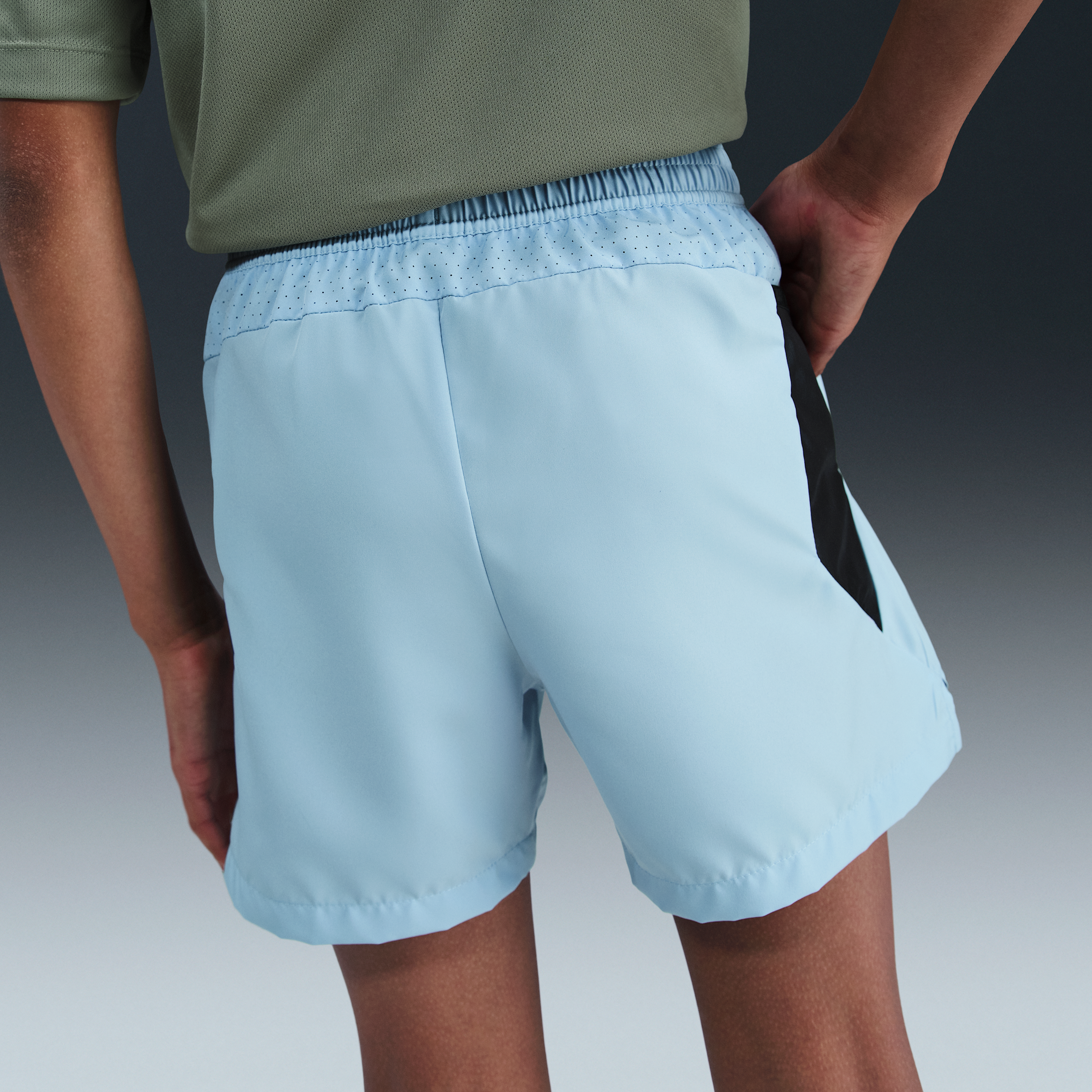 Thumbnail - Nike Multi Tech Dri-FIT Web-Shorts (ältere Kinder) - Blau