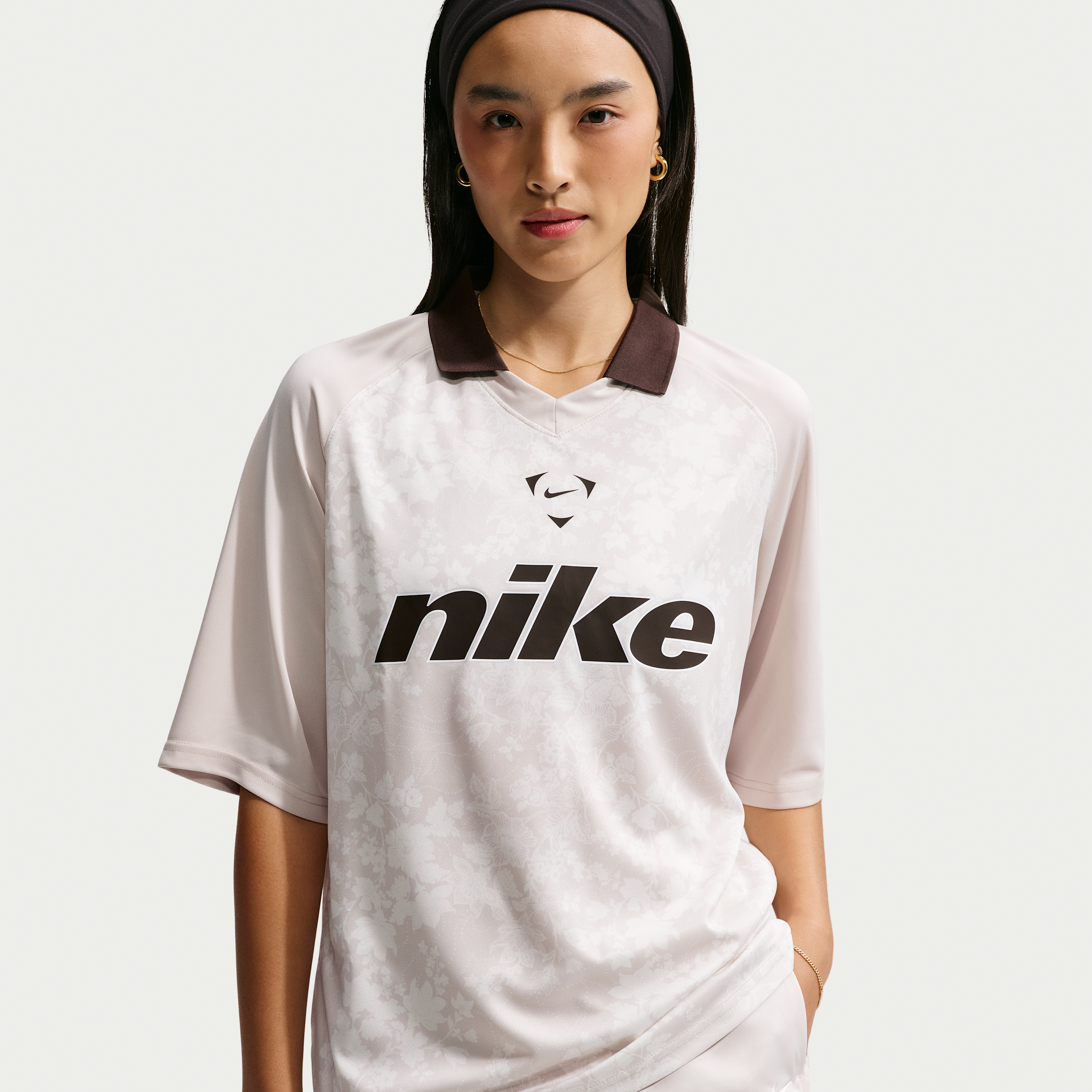 Nike -fodboldtrøje til kvinder - brun