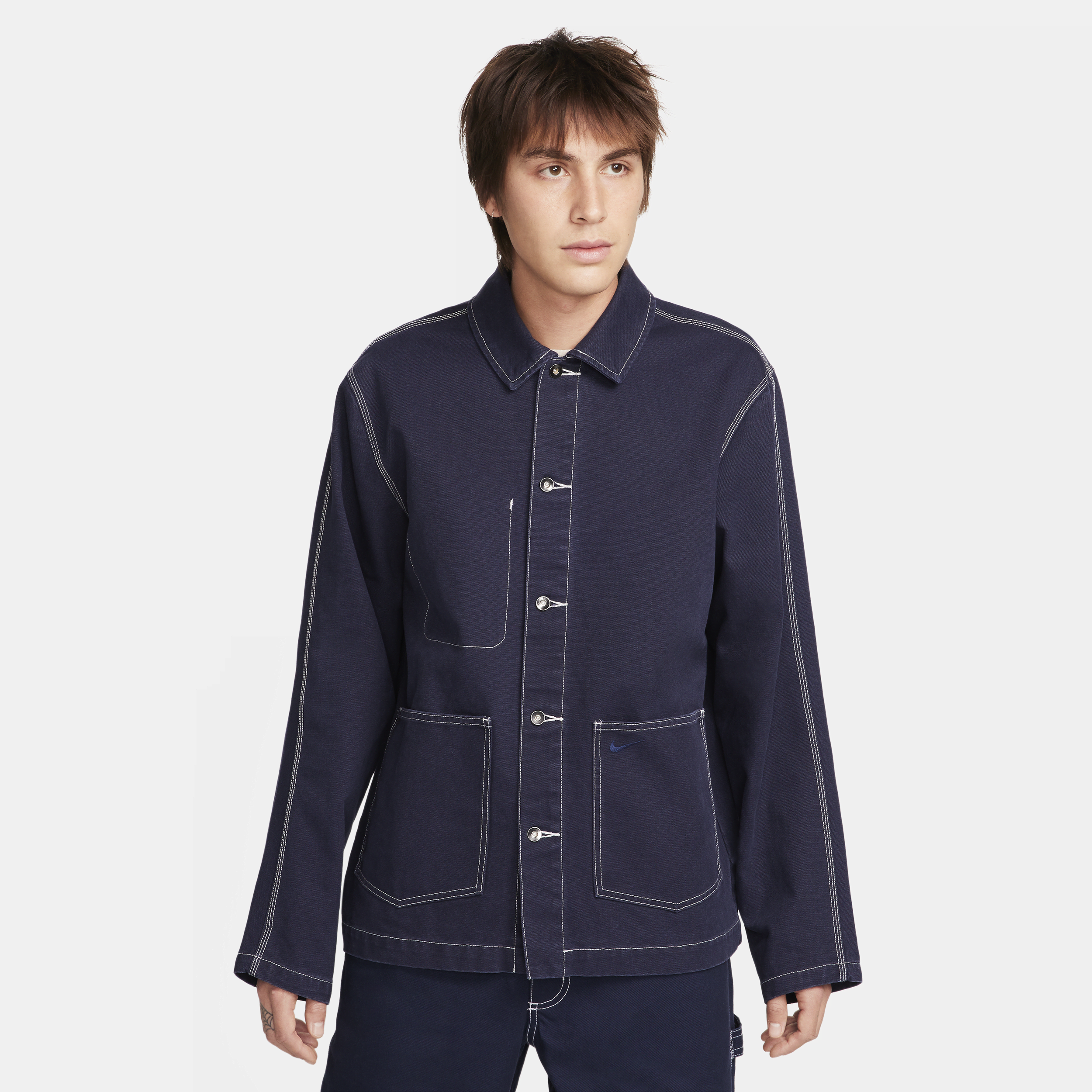 Manteau workwear Nike Life pour homme - Bleu