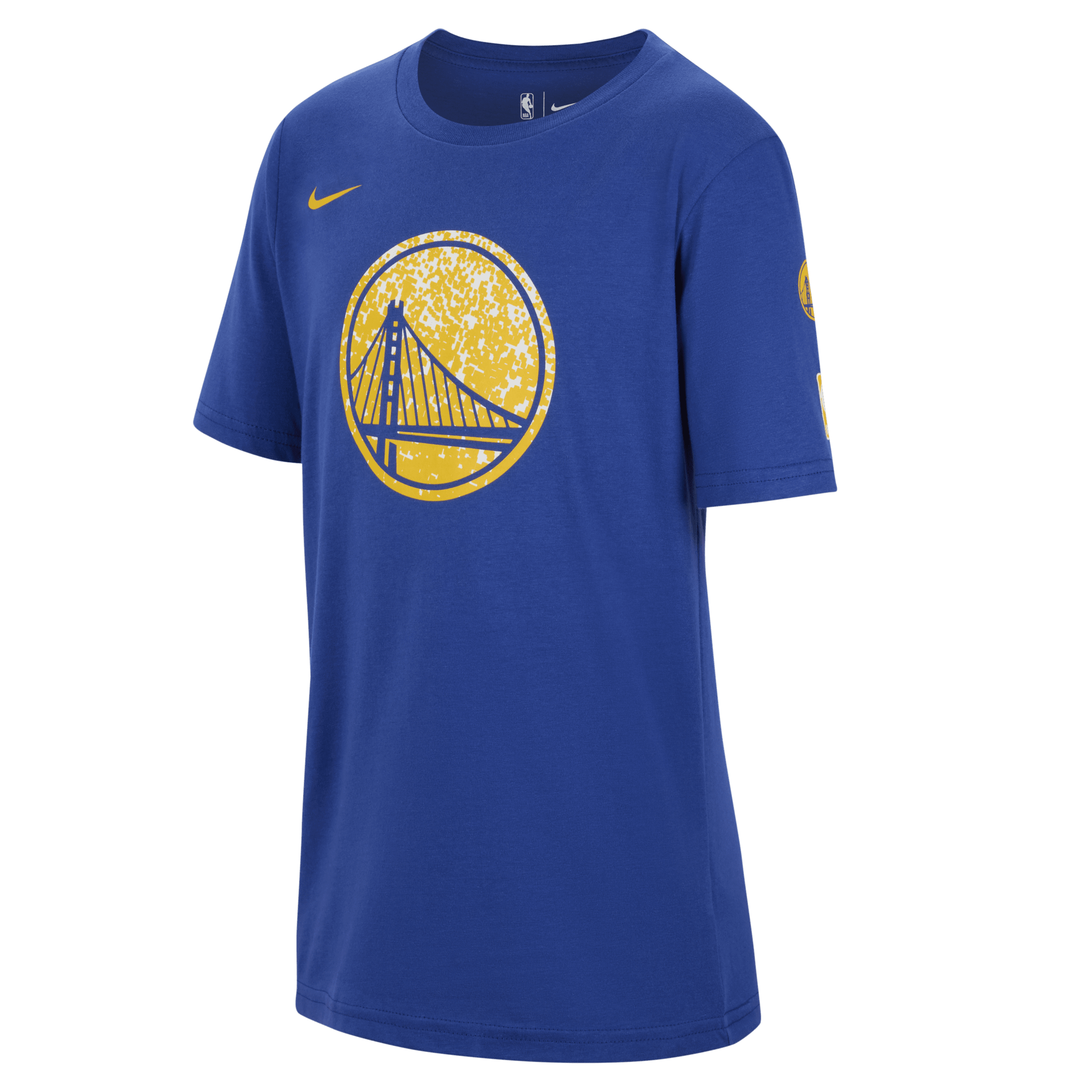 Nike Golden State Warriors Essential  NBA-shirt voor jongens - Blauw