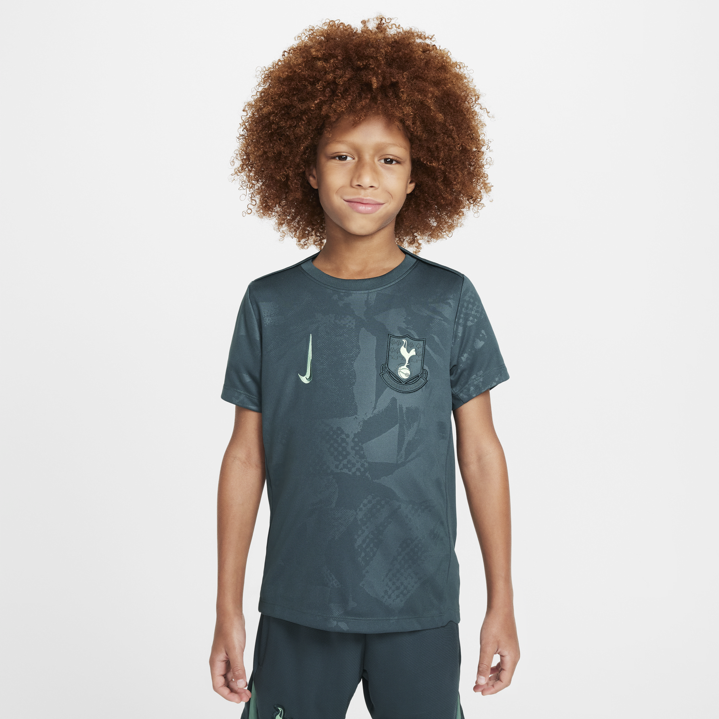 3e haut de foot d'avant-match Nike Dri-FIT Tottenham Hotspur Academy Pro pour ado - Gris