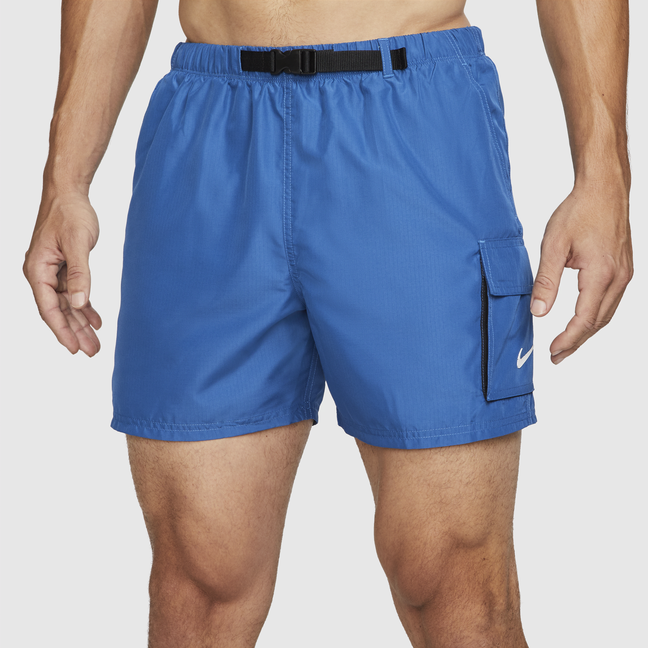 Short de bain repliable à ceinture 13 cm Nike pour Homme - Bleu