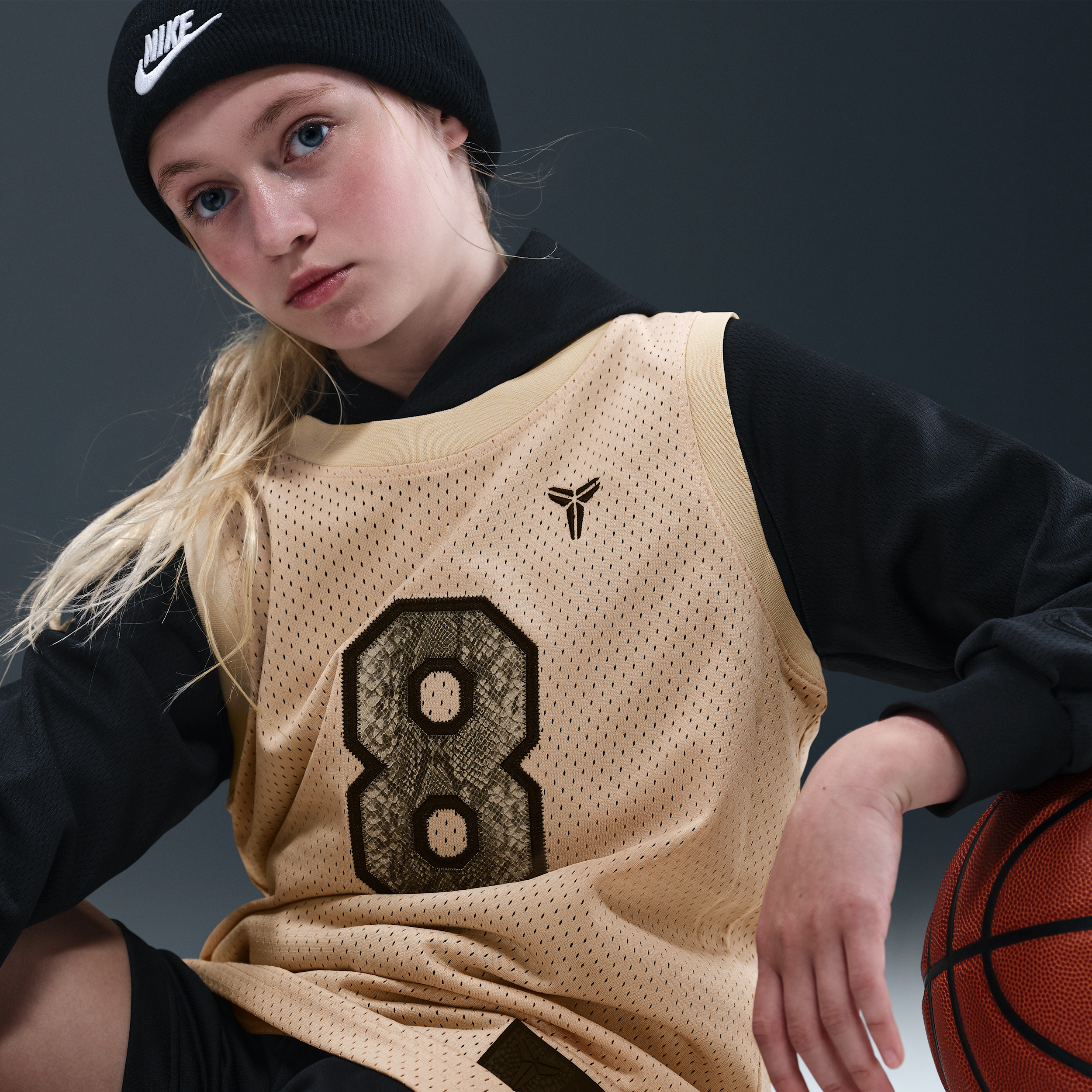 Thumbnail - Kobe Basketballschuh (ältere Kinder) - Braun