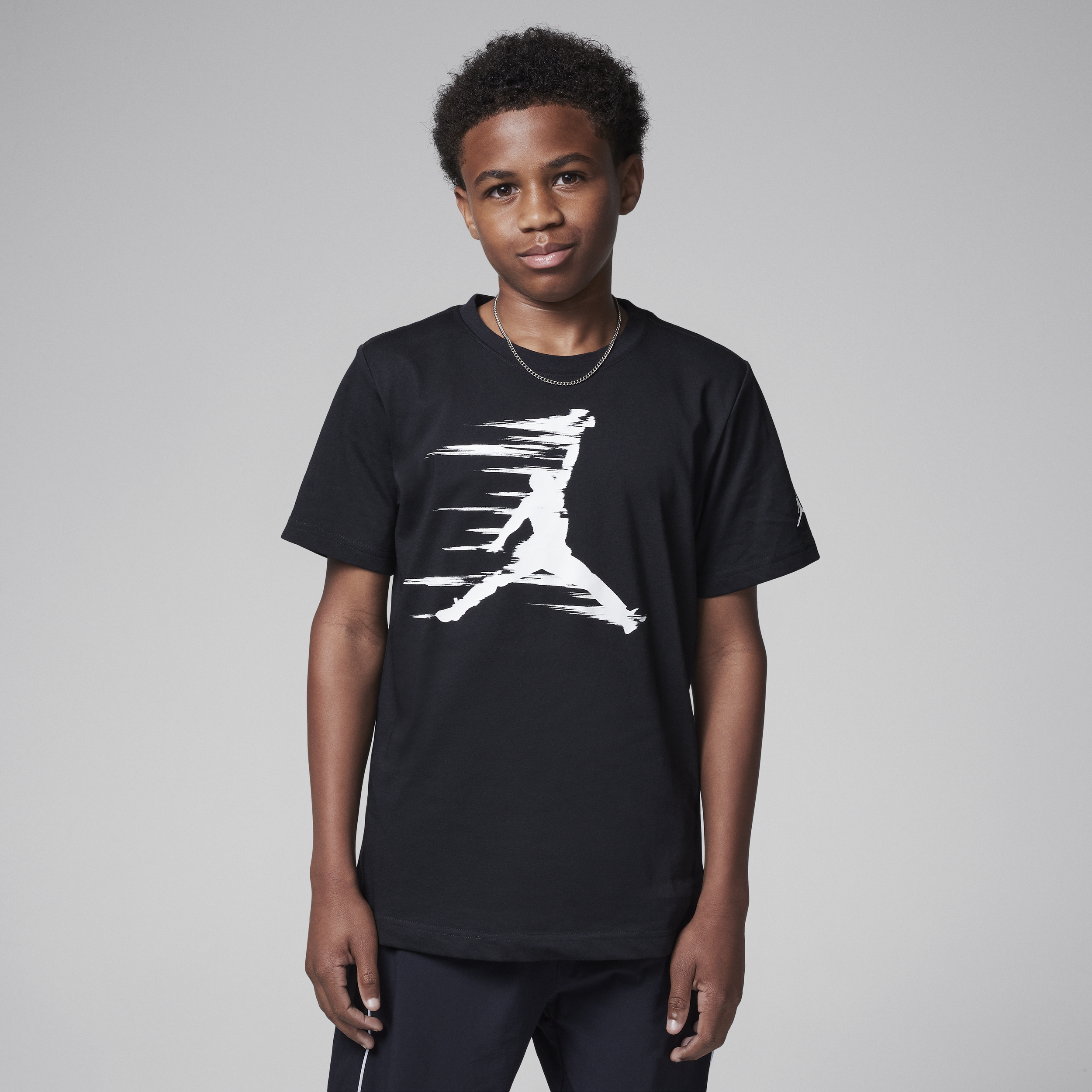 Jordan MVP Motion Jumpman T-shirt voor kids Zwart