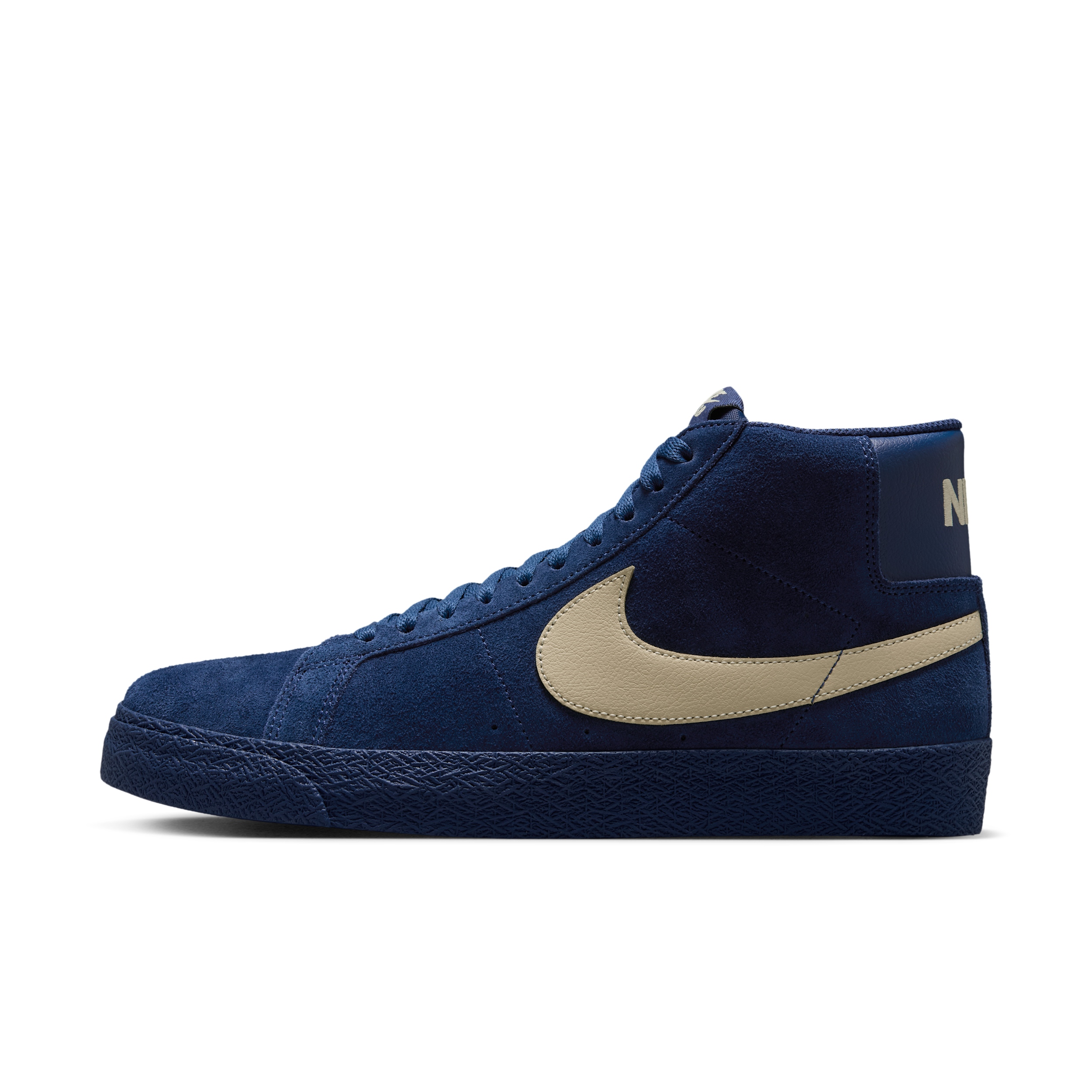 Chaussure de skateboard Nike SB Zoom Blazer Mid - Bleu Bleu