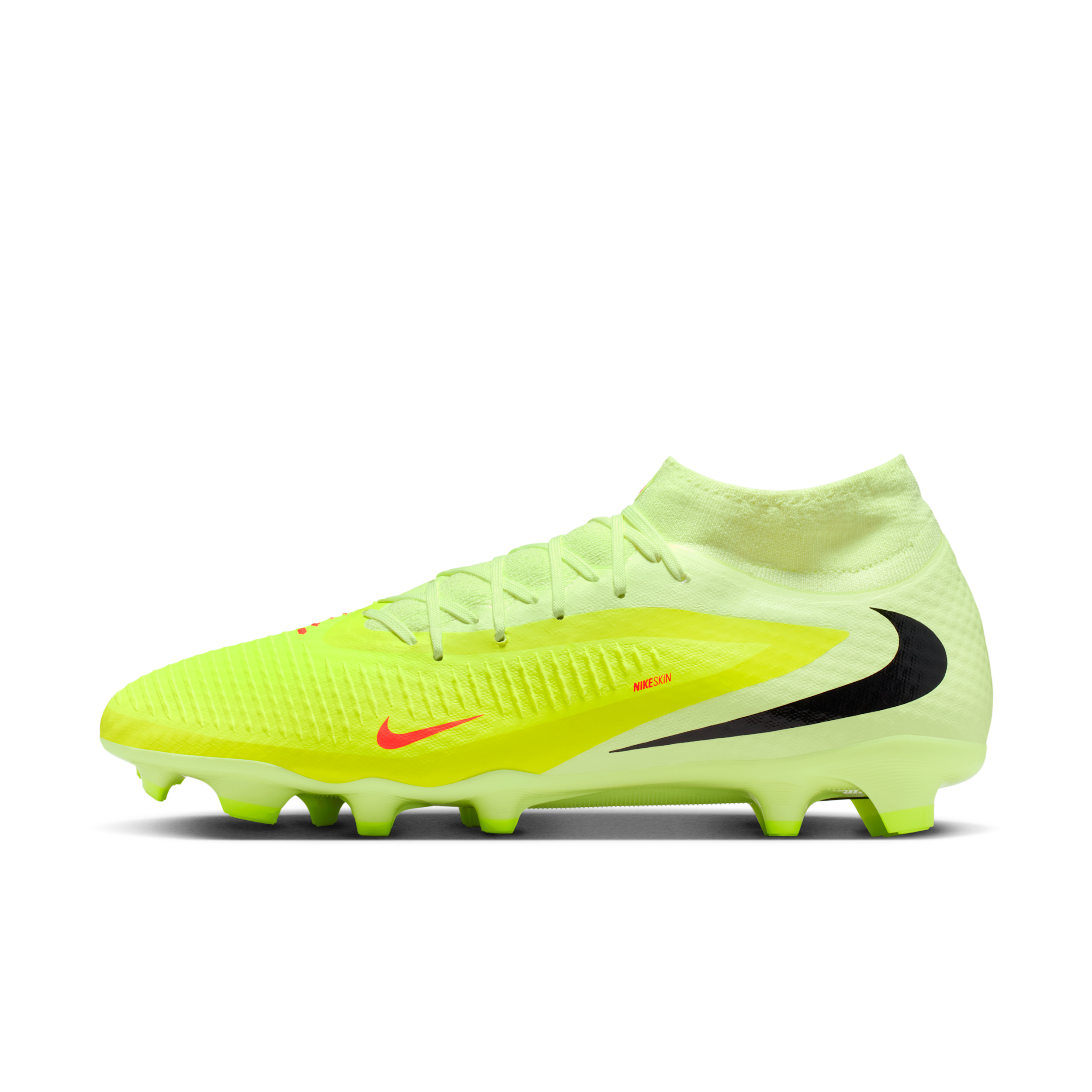 Thumbnail - Nike Phantom 6 High Academy Fußballschuh für verschiedene Böden - Orange