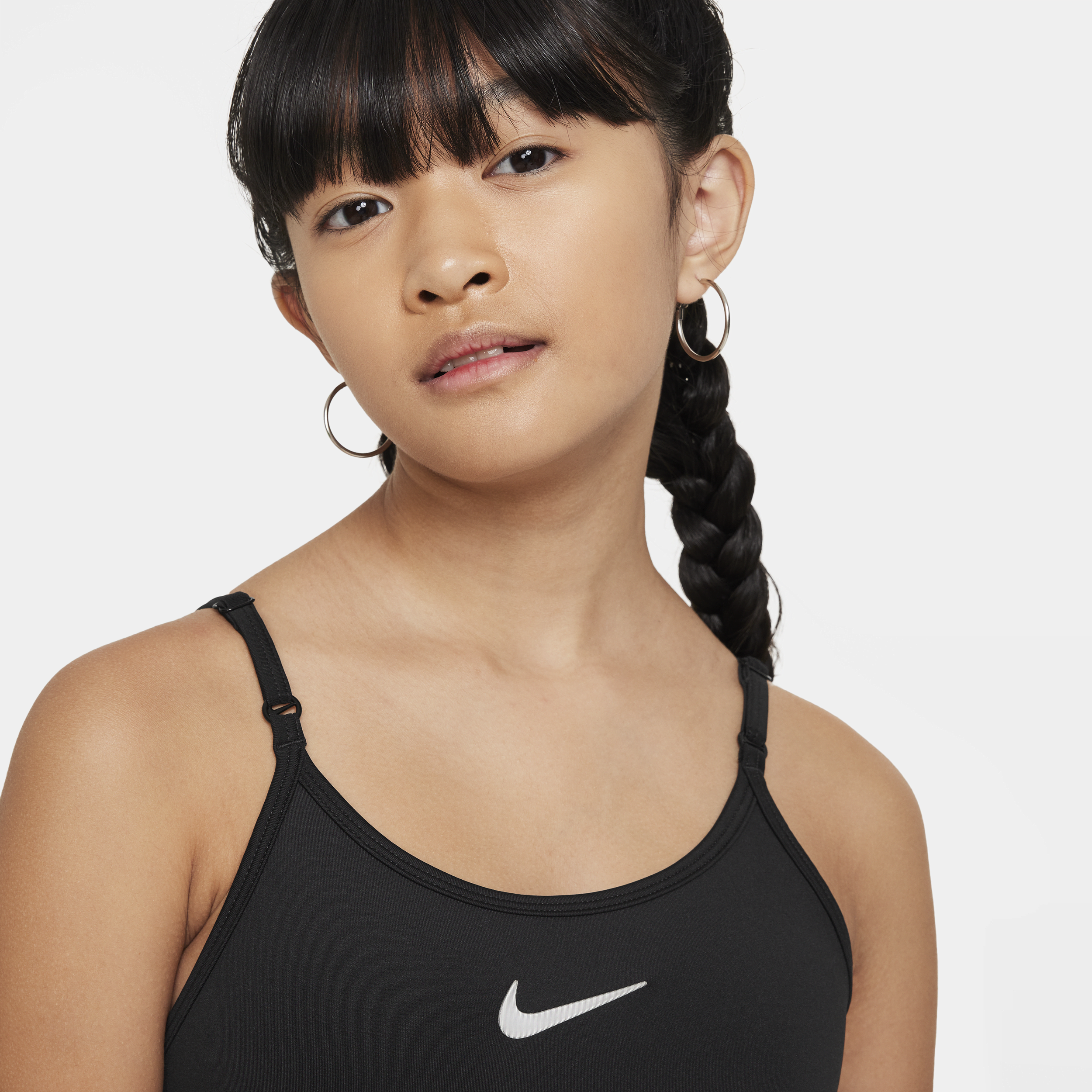 Nike Dri-FIT One unitard voor meisjes Zwart