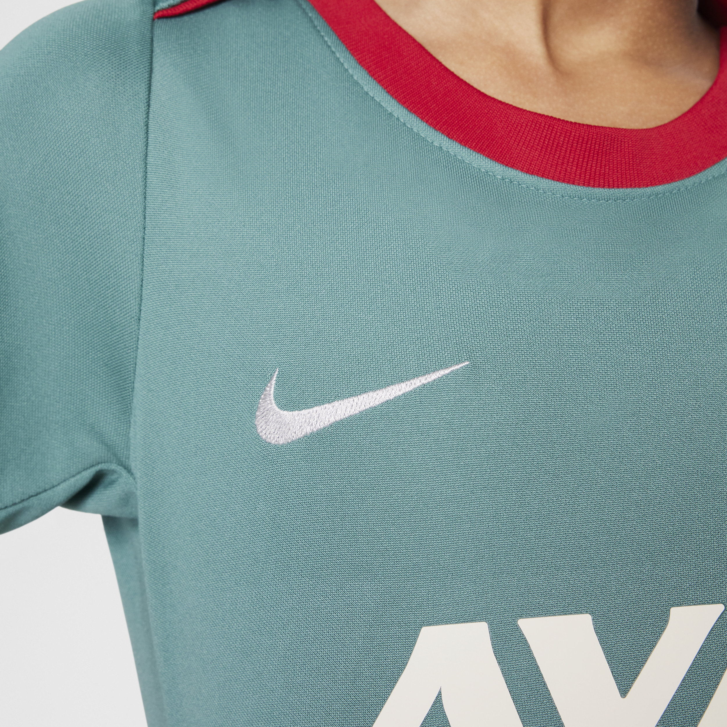 Haut de foot à manches courtes Nike Dri-FIT Liverpool FC Academy Pro pour enfant - Vert