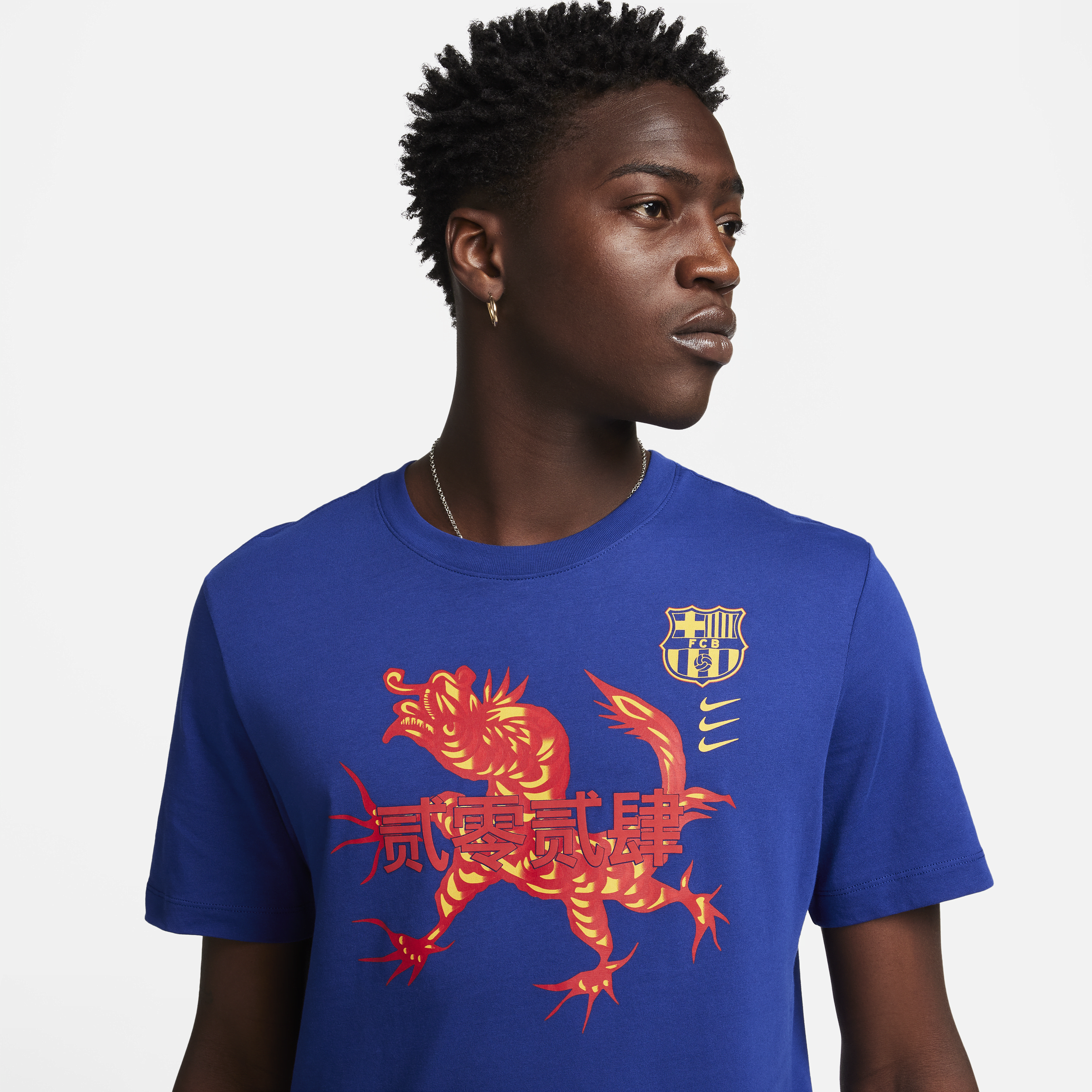 Nike FC Barcelona voetbalshirt voor heren Blauw