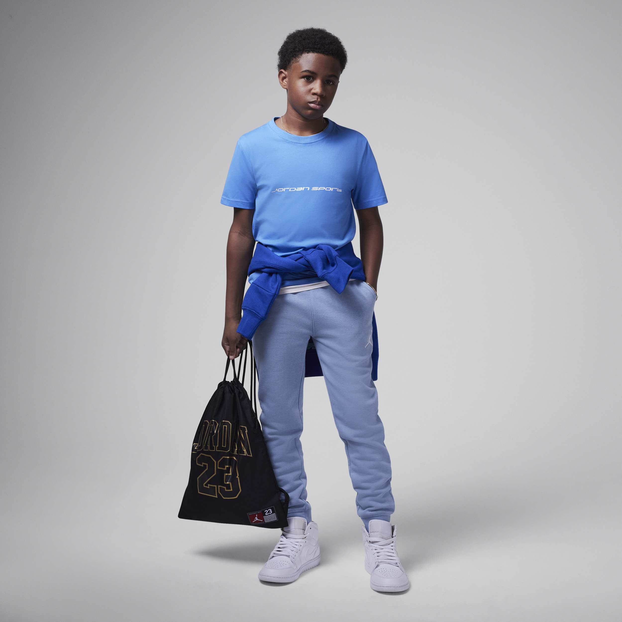 Sac de gym Jordan « 23 » - Noir