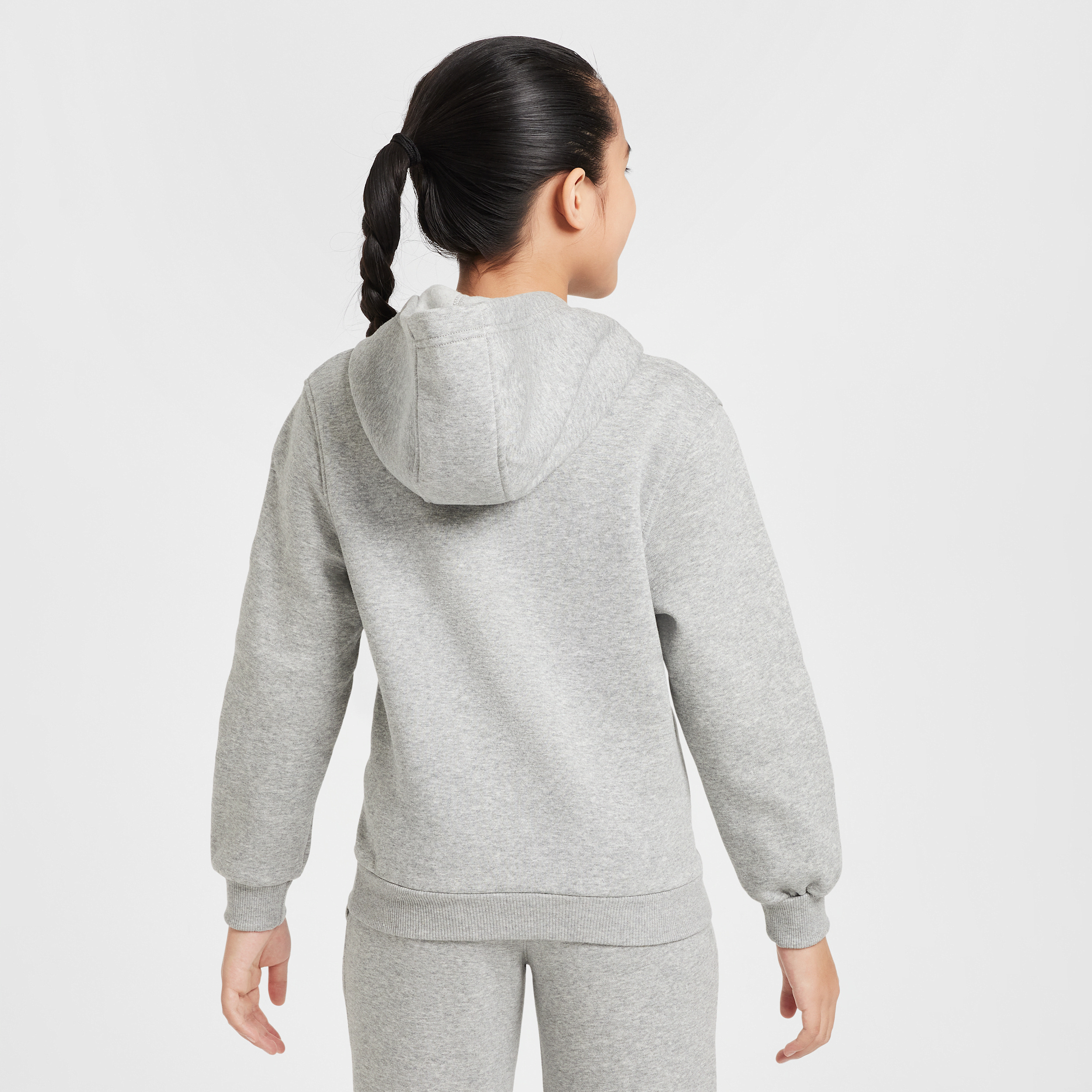 Thumbnail - Nike Club Fleece Hoodie (ältere Kinder) - Grau