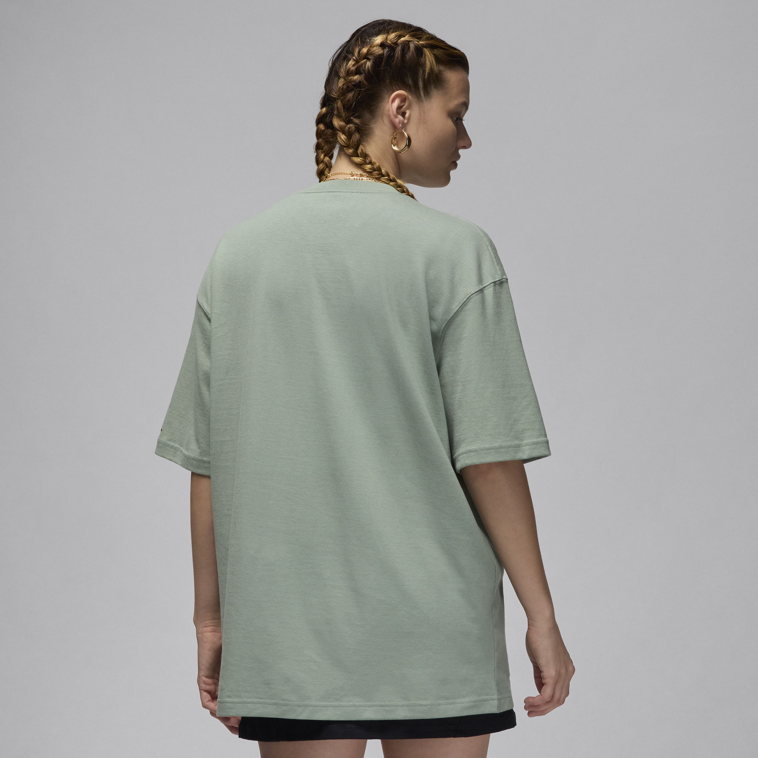 Jordan oversized T-shirt met graphic voor dames Groen