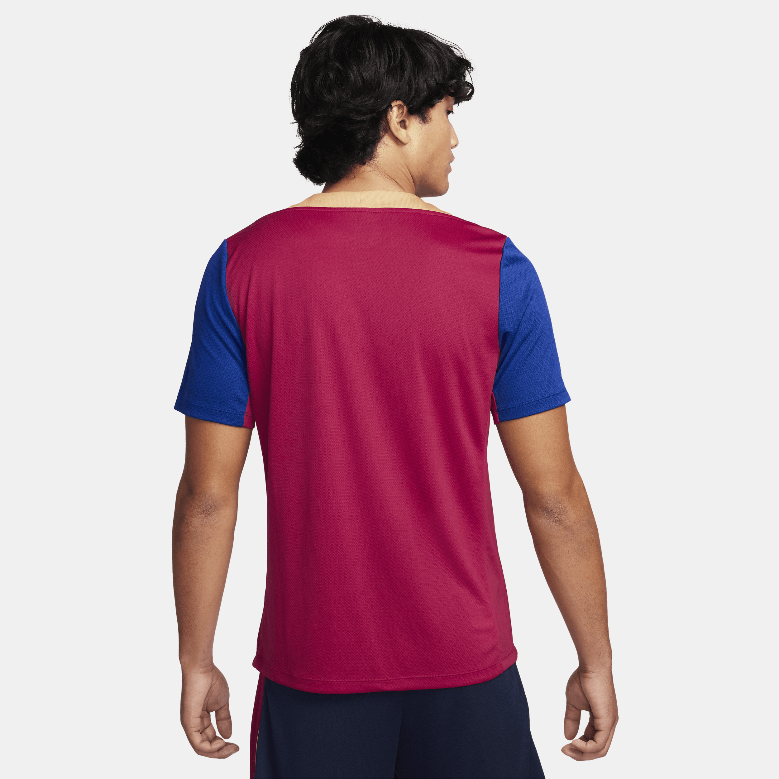 Nike FC Barcelona Strike Dri-FIT knit voetbaltop voor heren Rood