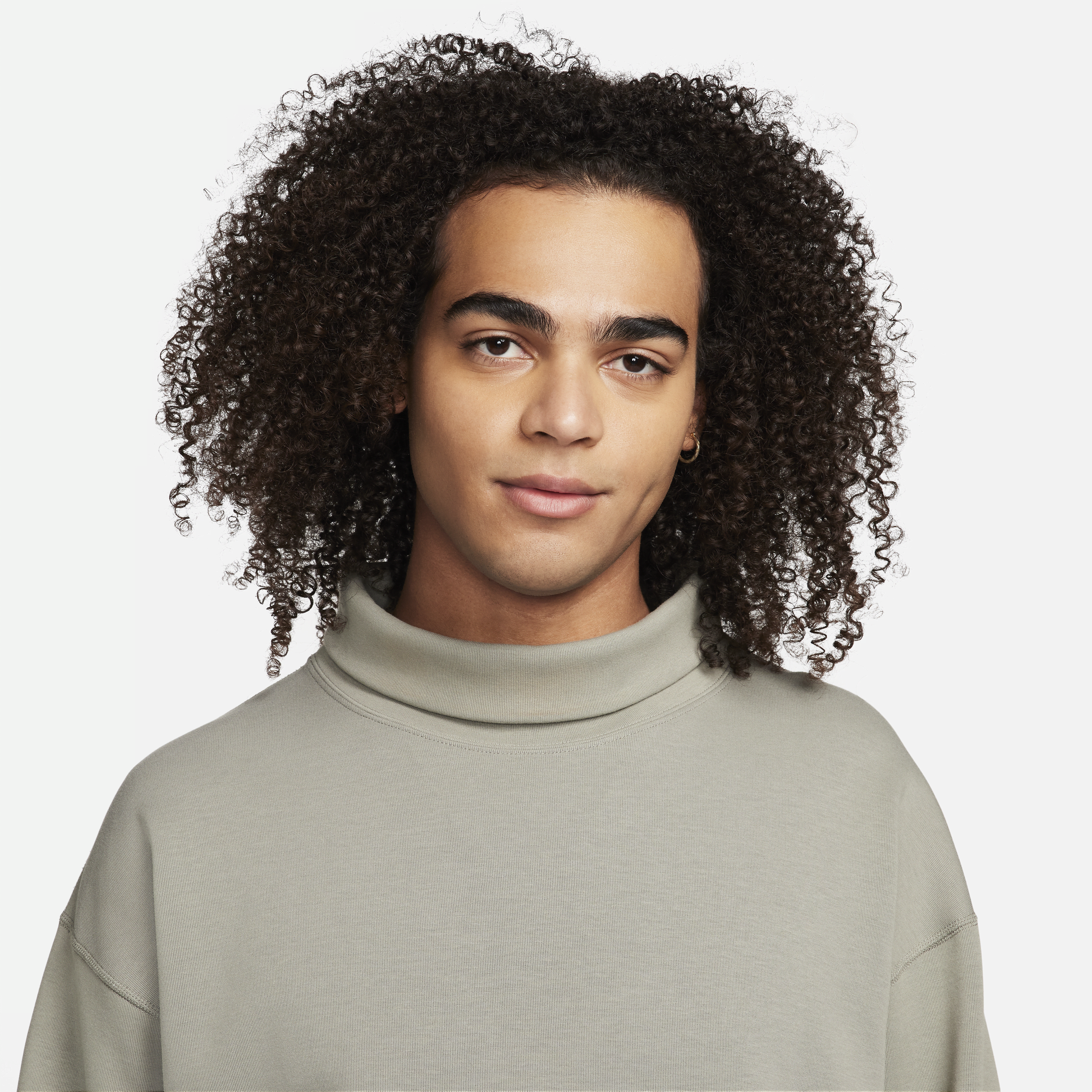 Nike Sportswear Tech Fleece Reimagined oversized sweatshirt met col voor heren Grijs